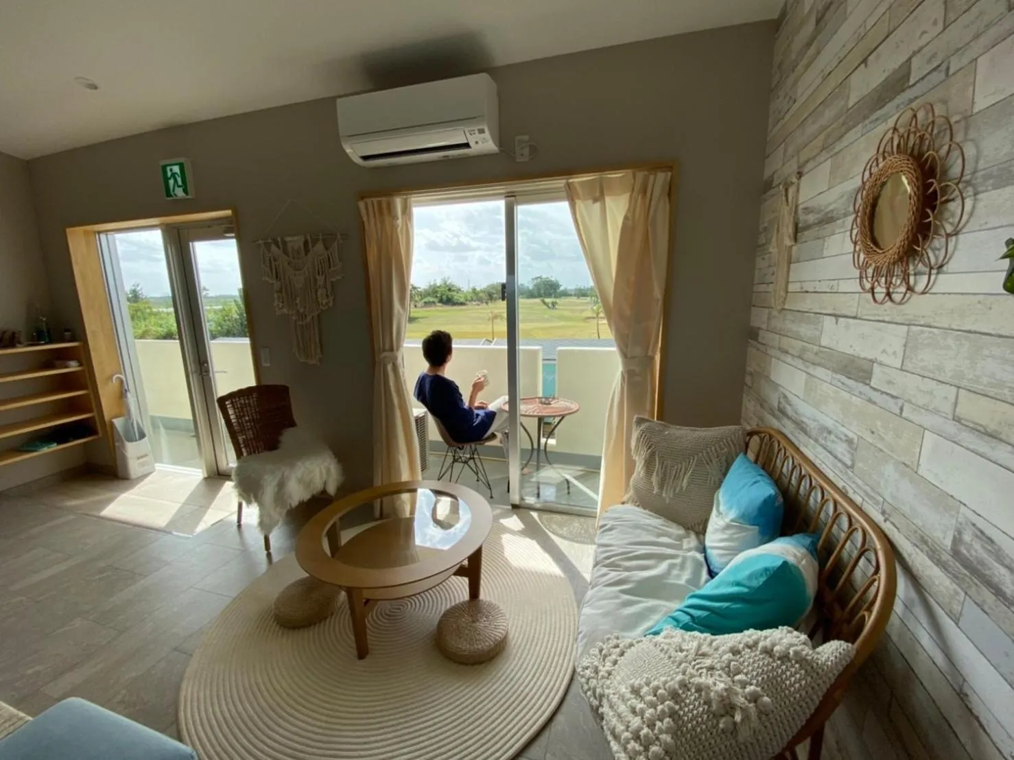 Balcony/Terrace in Guesthouse Koa