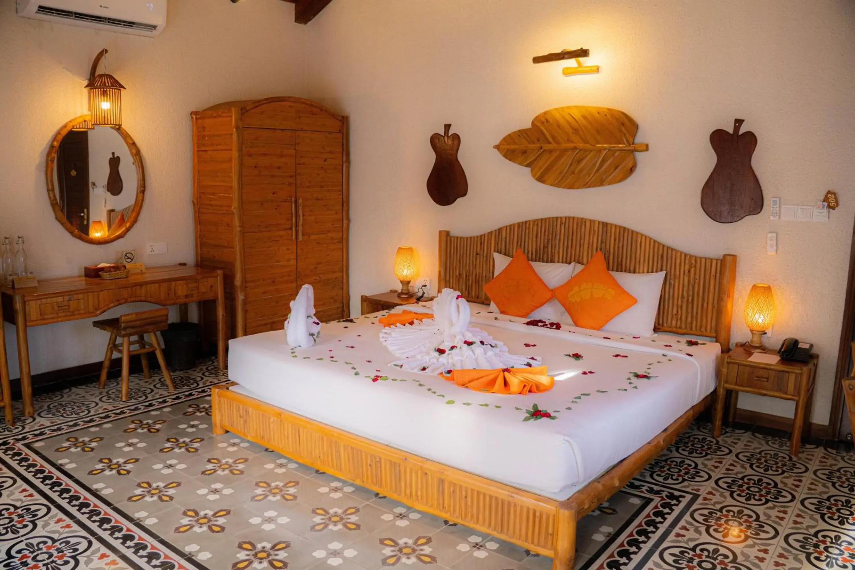 Superior Deluxe Double or Twin Room in Can Tho Ecolodge Superior Deluxe Double or Twin Room in Can Tho Ecolodge