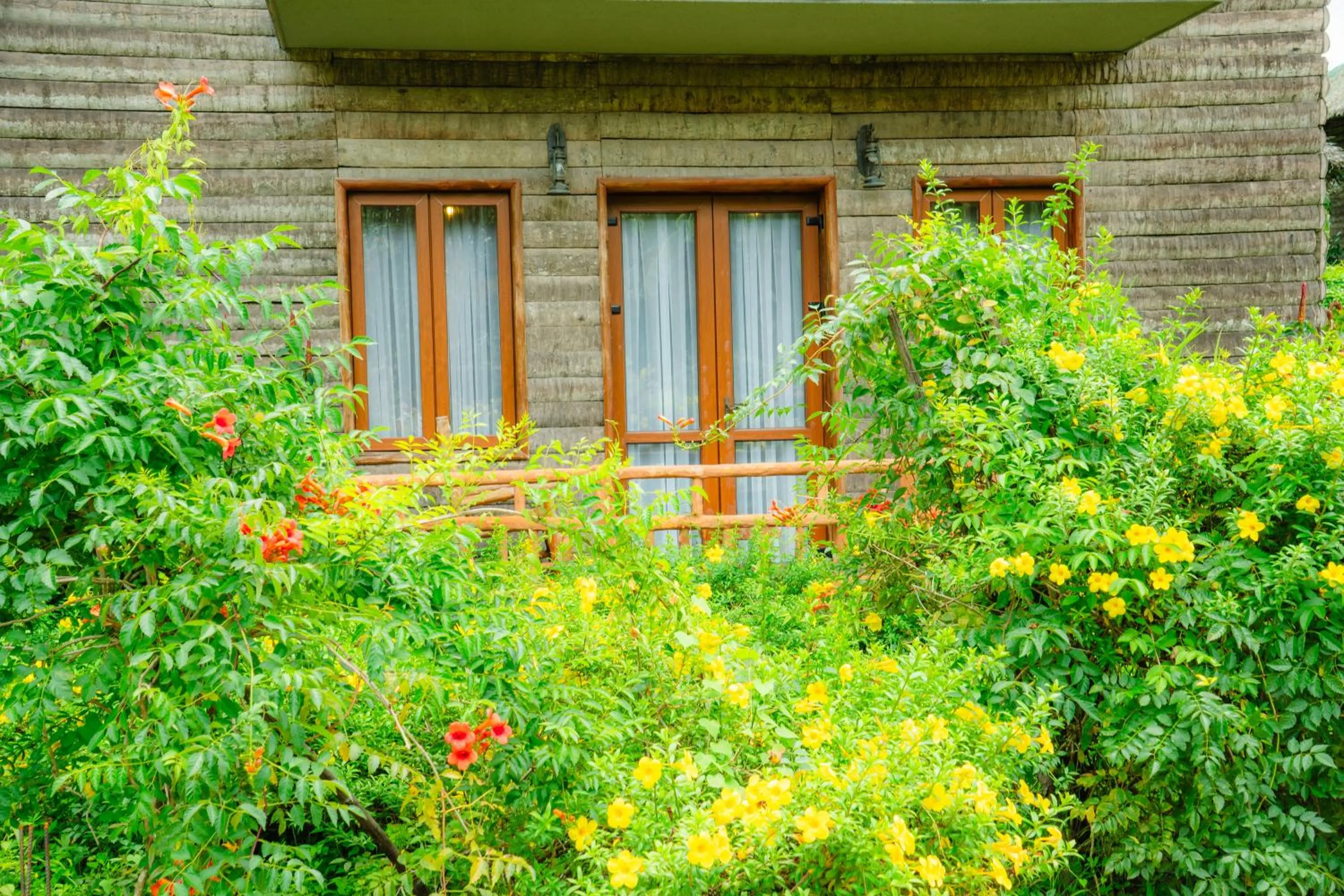 Balcony/Terrace in Can Tho Ecolodge