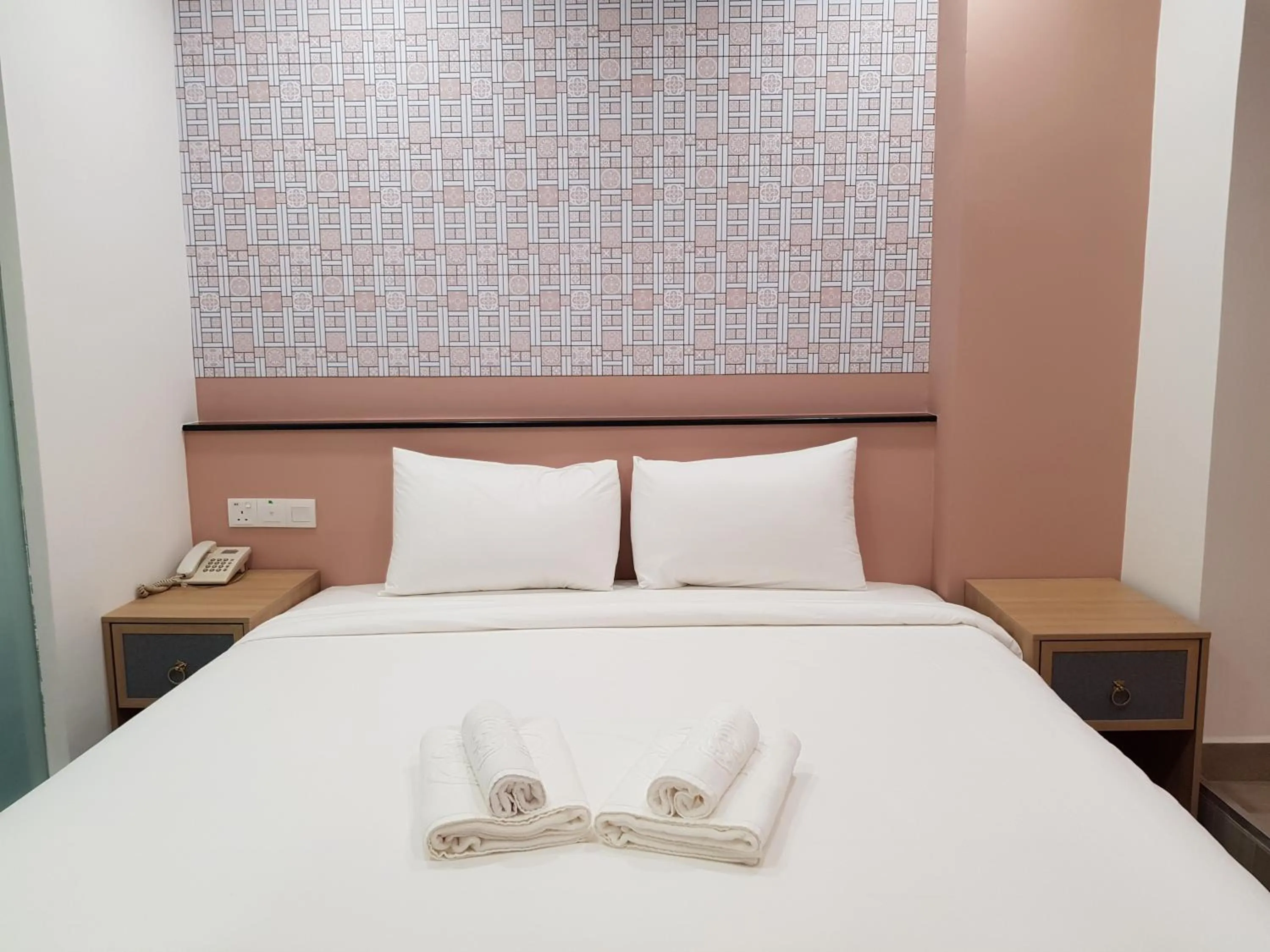 Bed in Bloommaze Boutique Hotel Klang