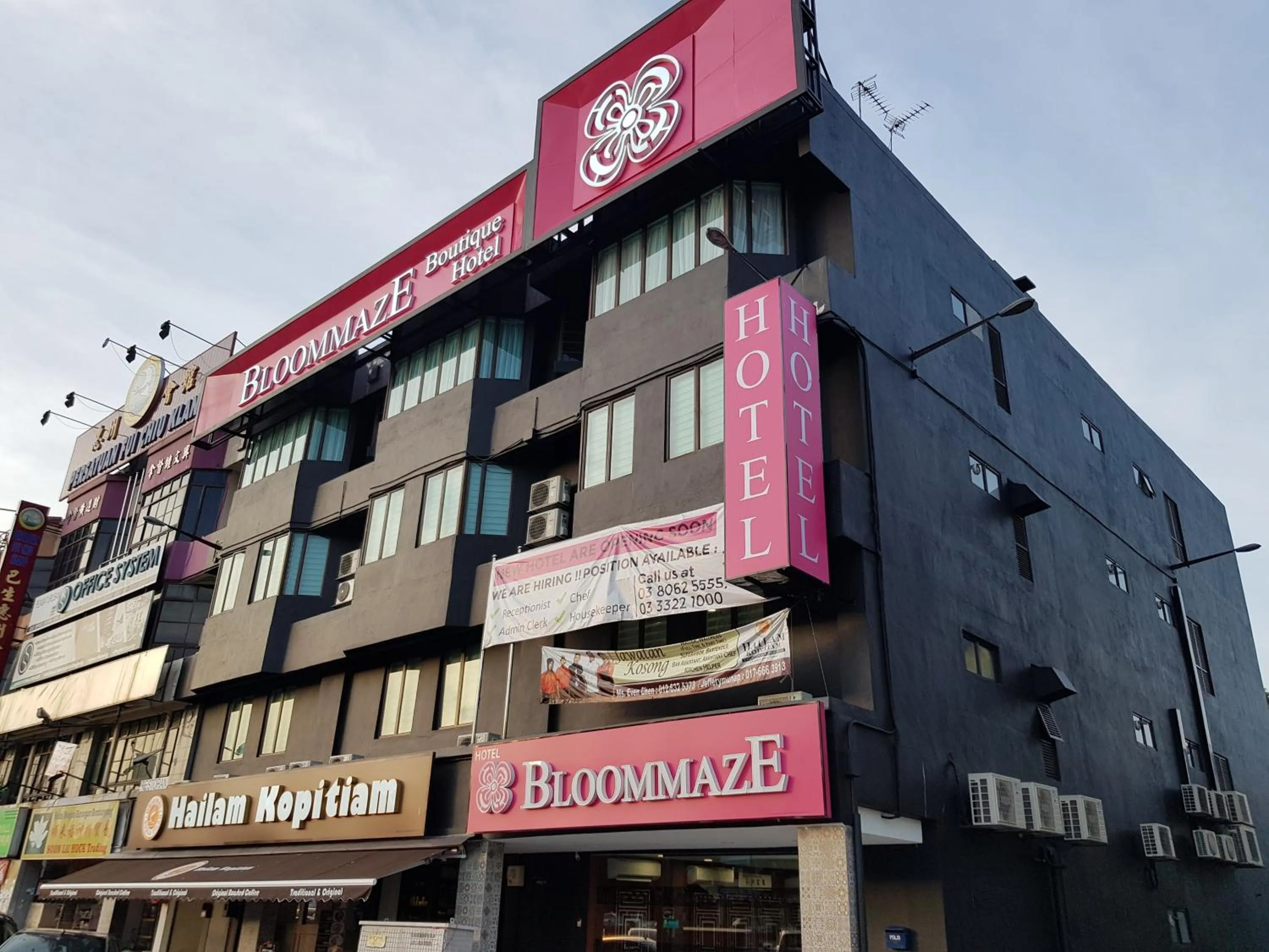 Property building in Bloommaze Boutique Hotel Klang