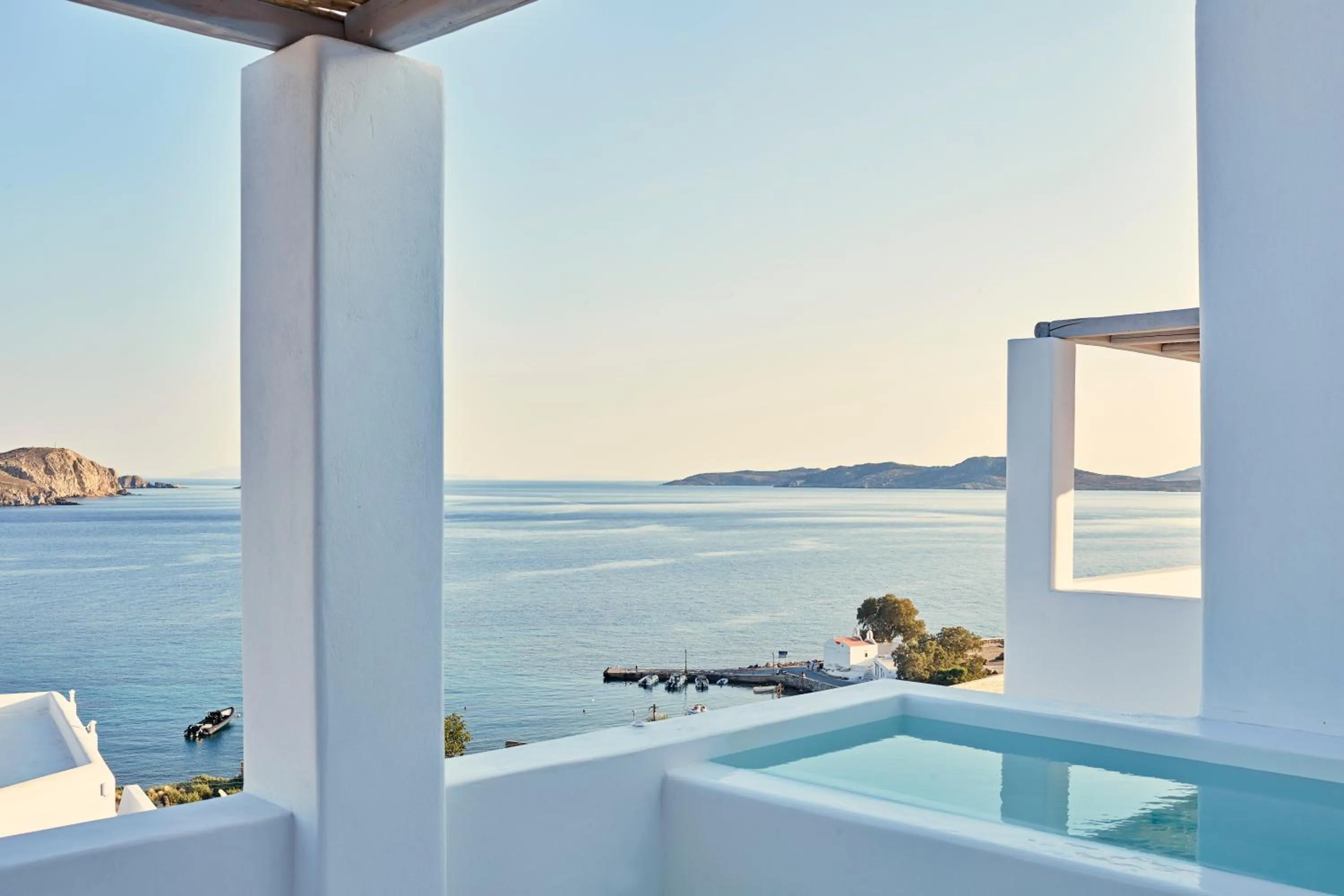 Balcony/Terrace in Katikies Mykonos - The Leading Hotels of the World
