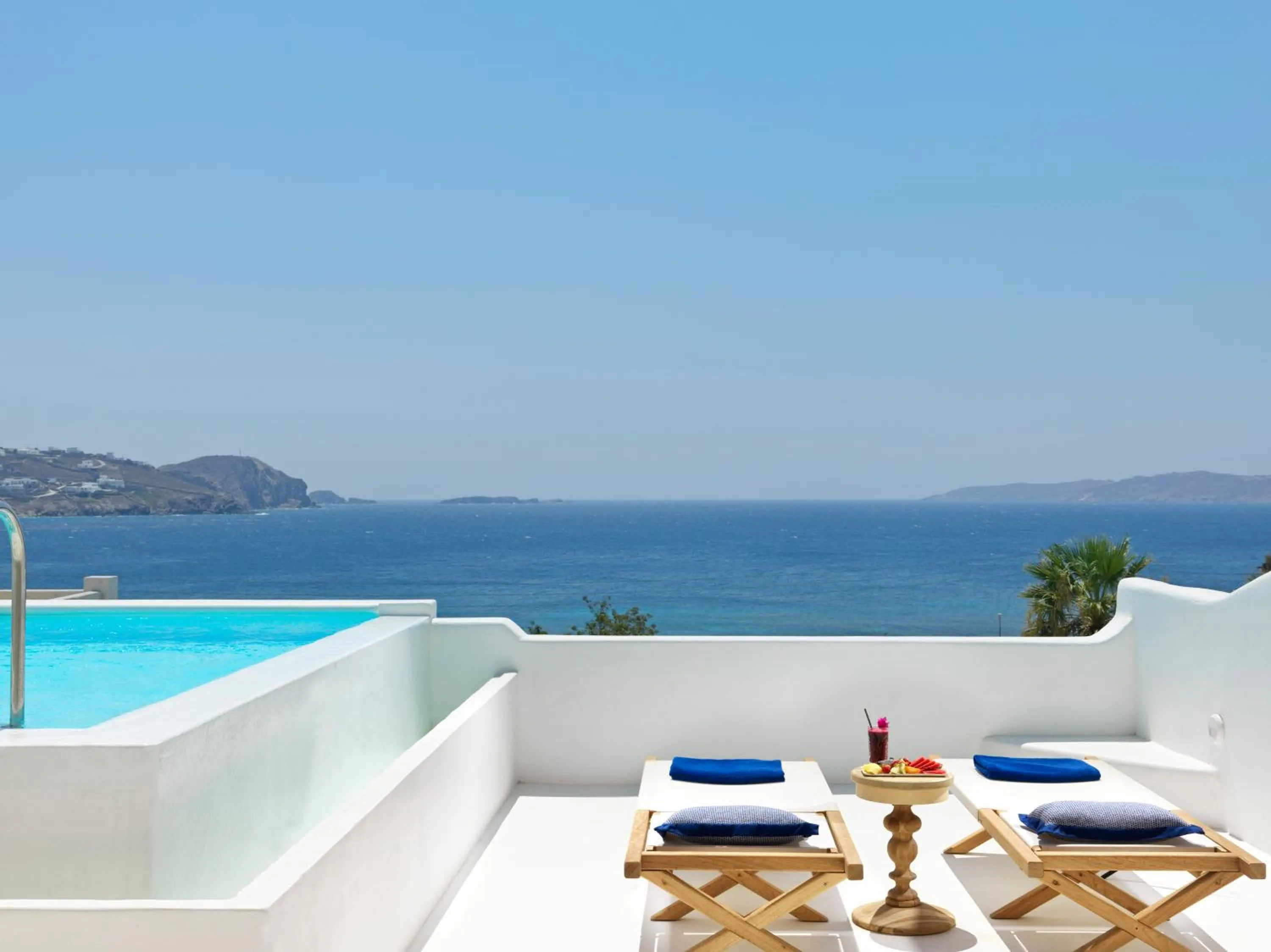 Balcony/Terrace in Katikies Mykonos - The Leading Hotels of the World