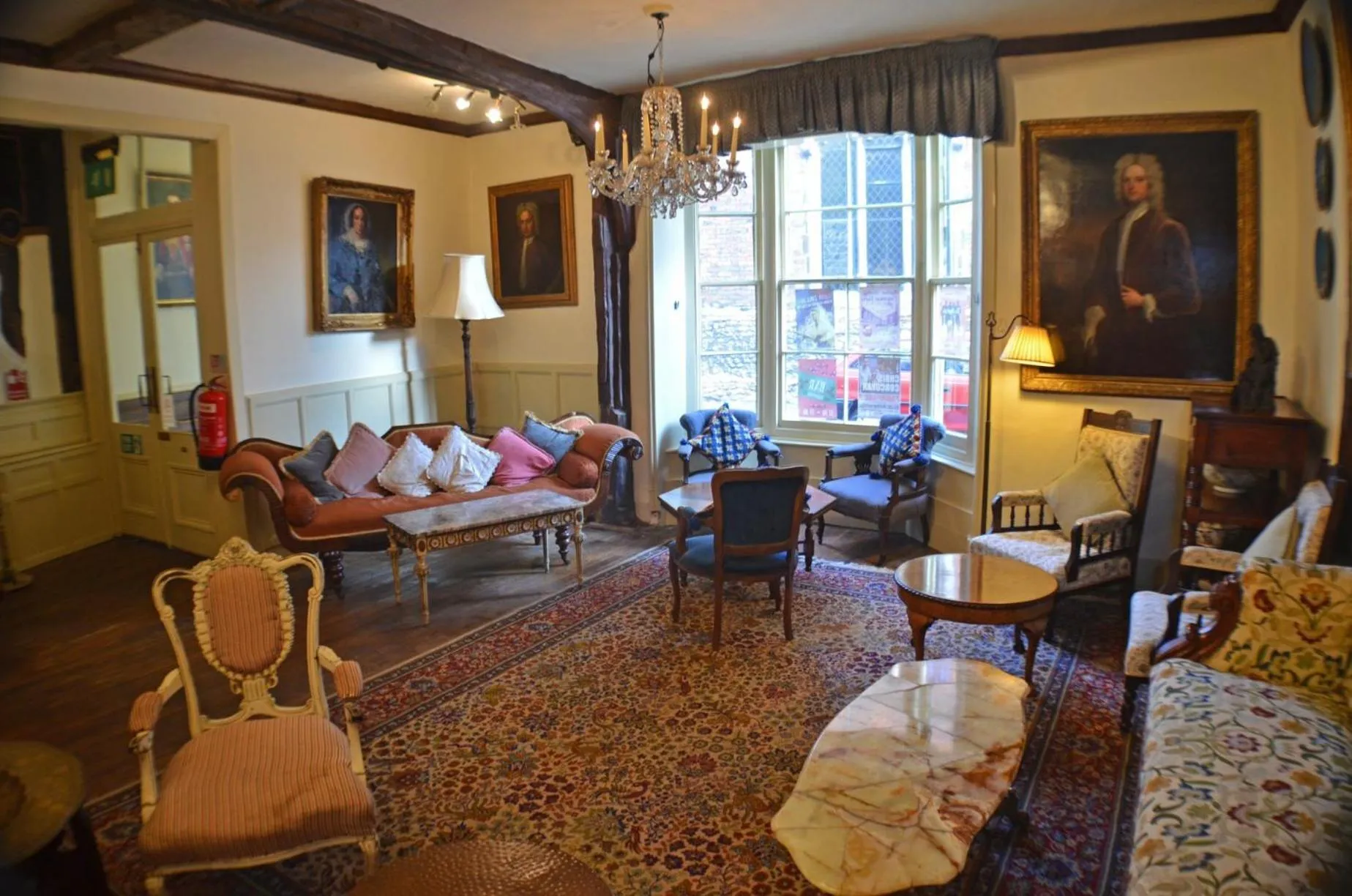 Lobby or reception in Blue Boar Hotel