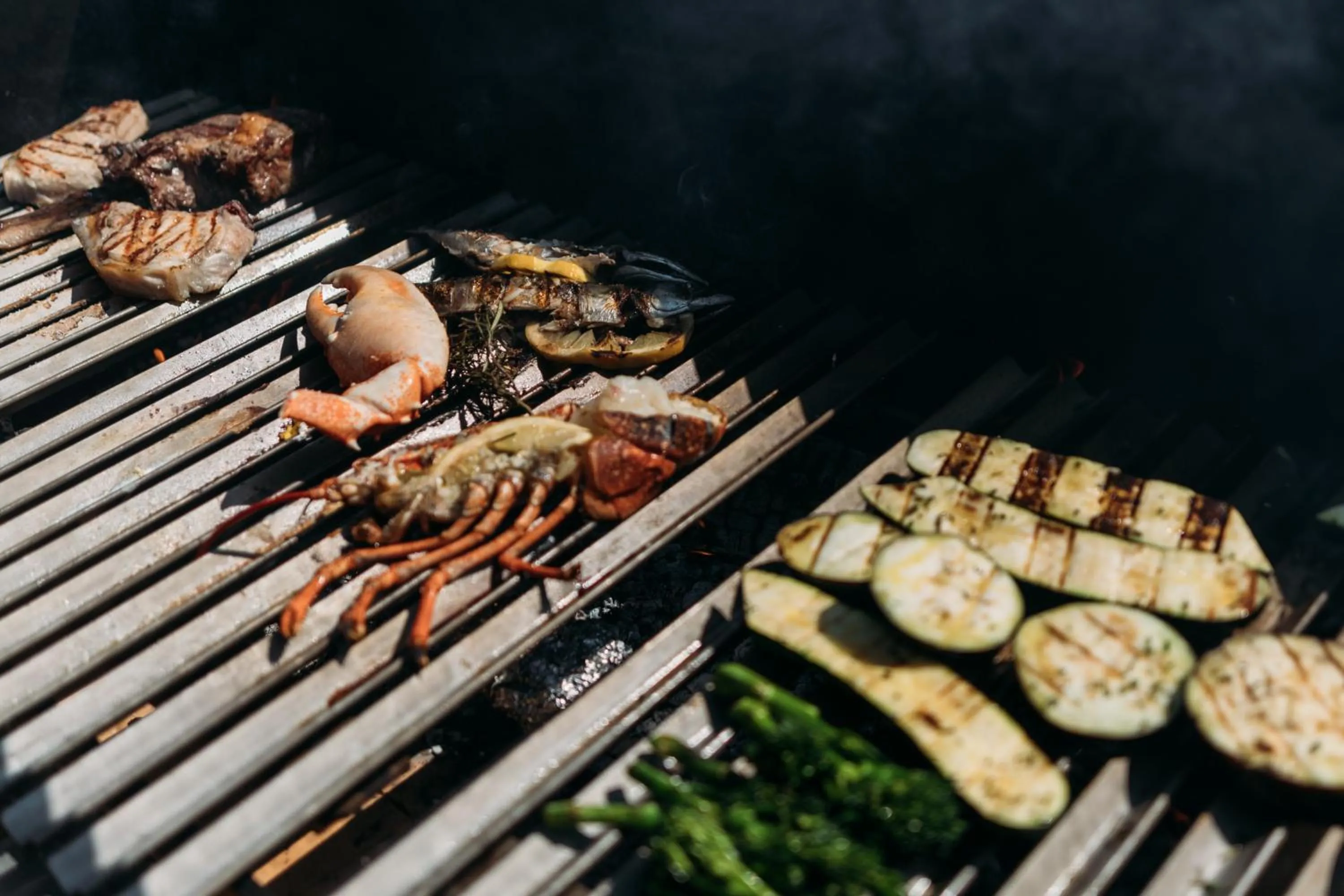 BBQ facilities in Hotel Meudon