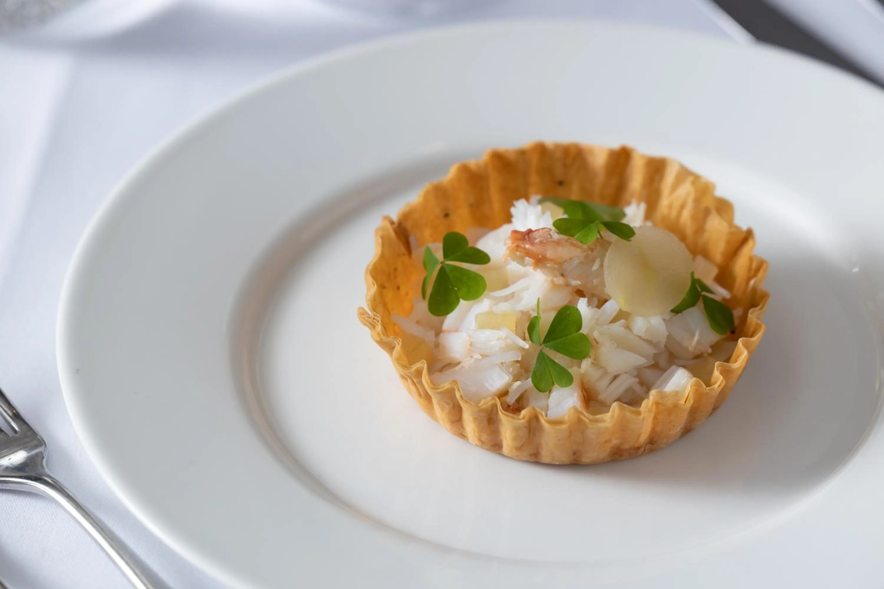 Food close-up in Hotel Meudon