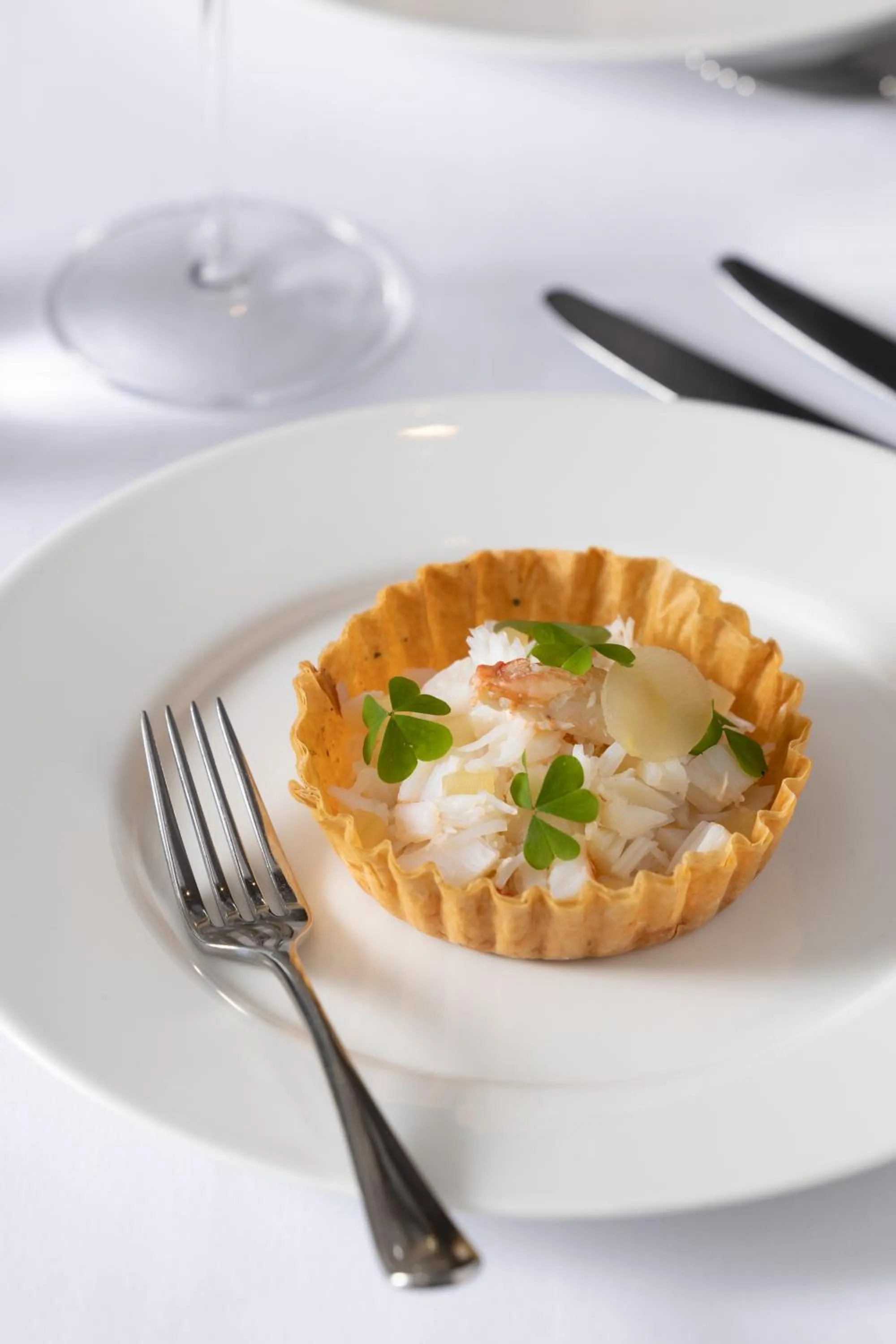 Food close-up in Hotel Meudon