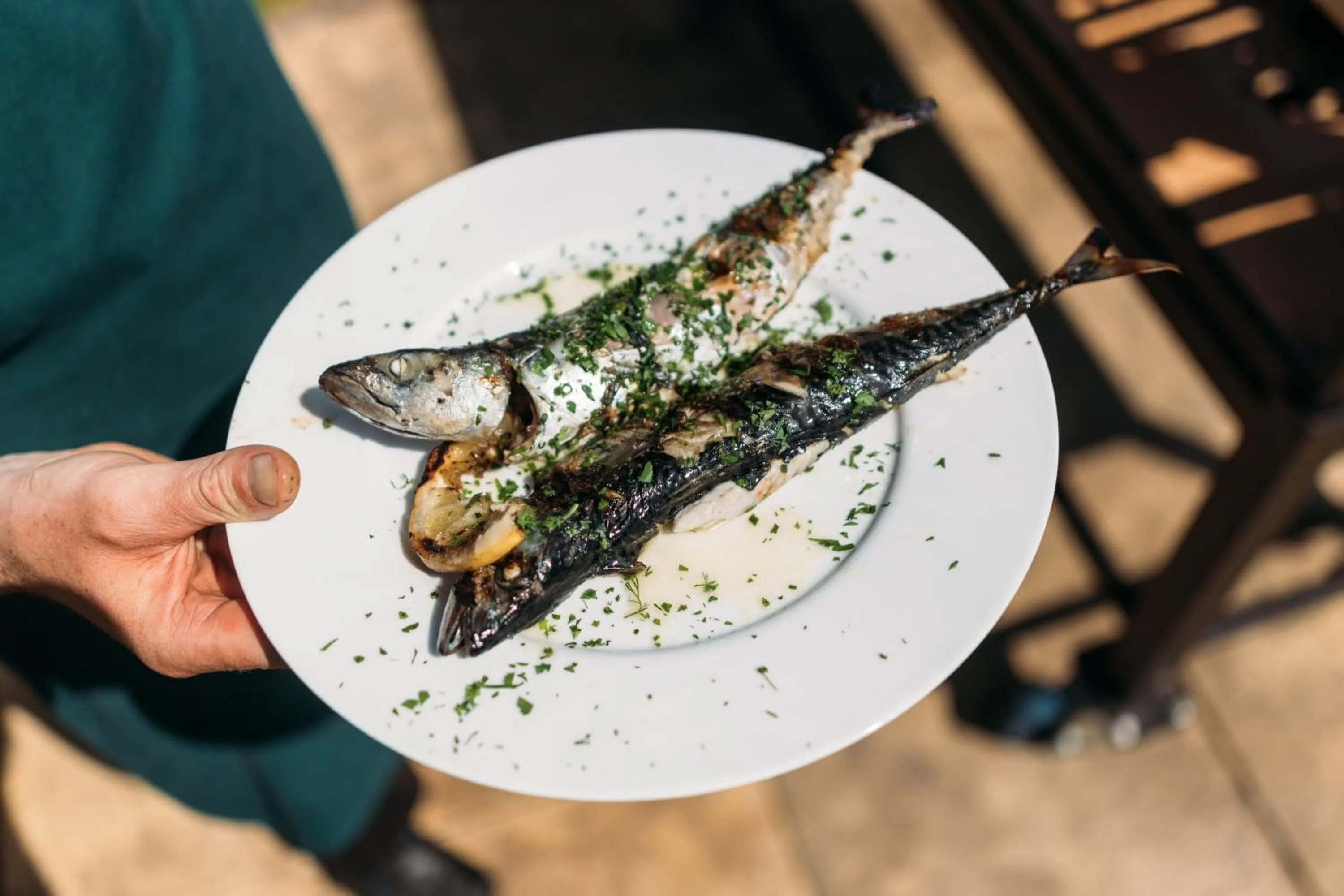 Food close-up in Hotel Meudon