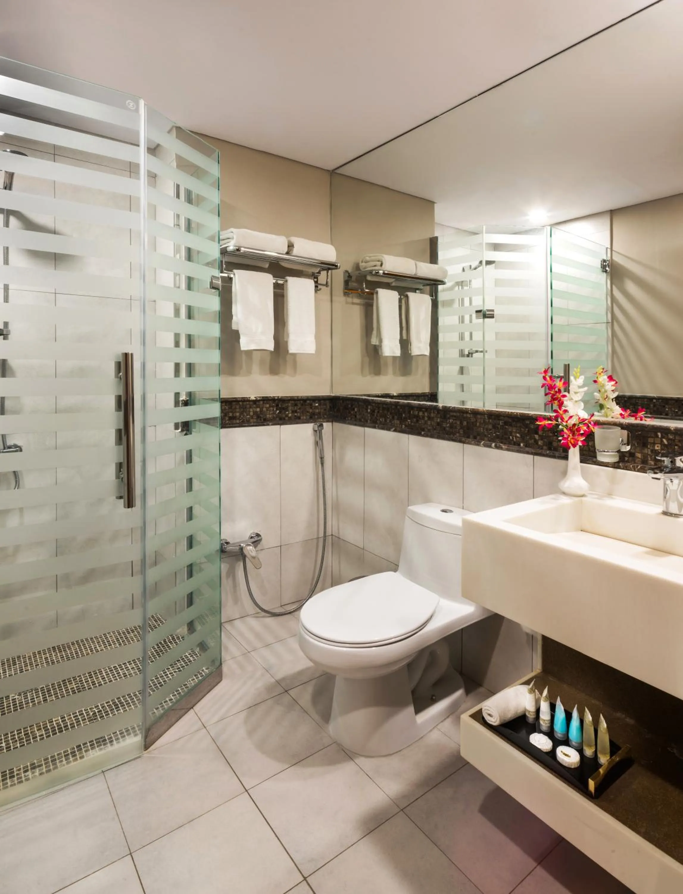 Shower in Le Park Concord Hotel - Turaif