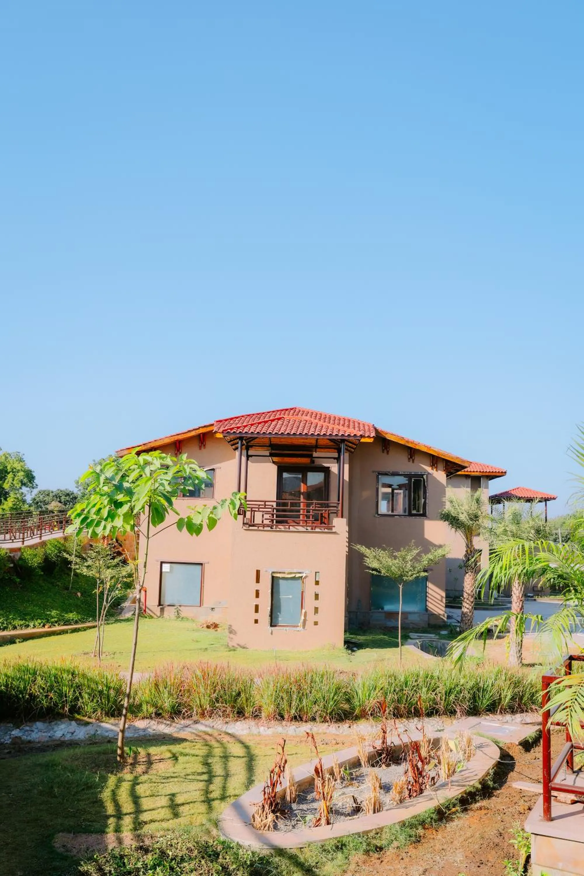 Property building in AamaGhati Wildlife Resort, Ranthambore