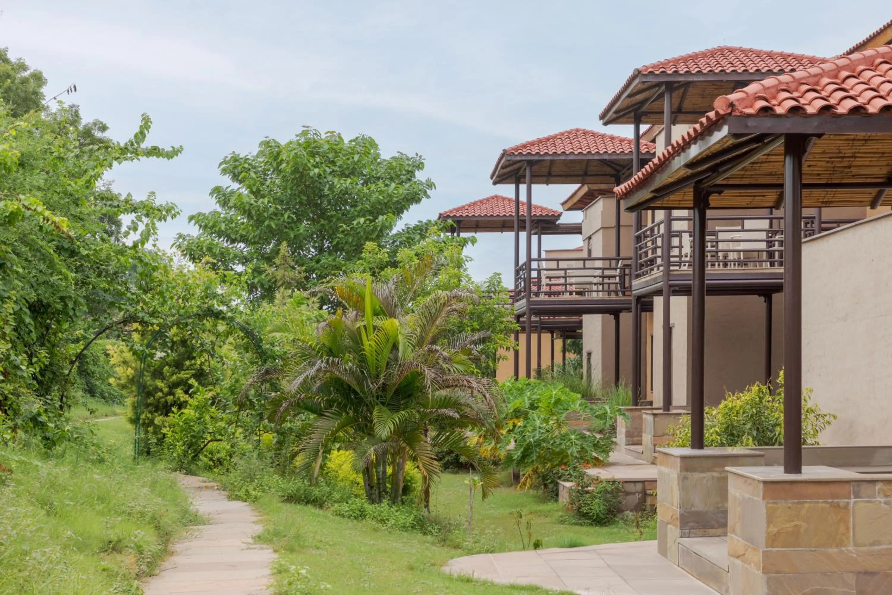 Property building in AamaGhati Wildlife Resort, Ranthambore