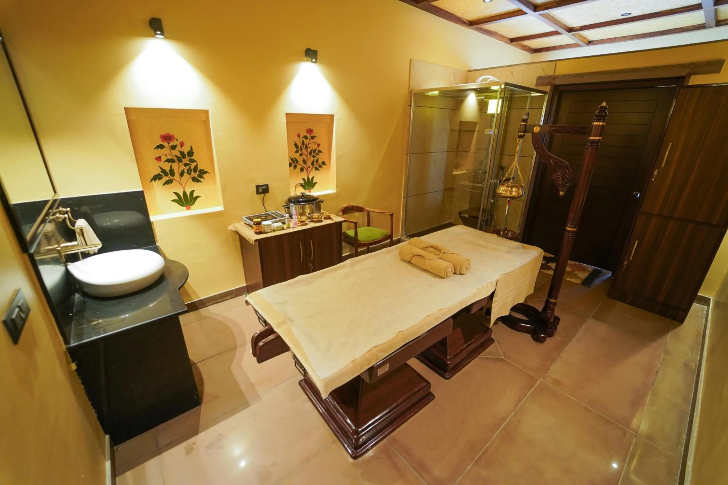 Massage in AamaGhati Wildlife Resort, Ranthambore