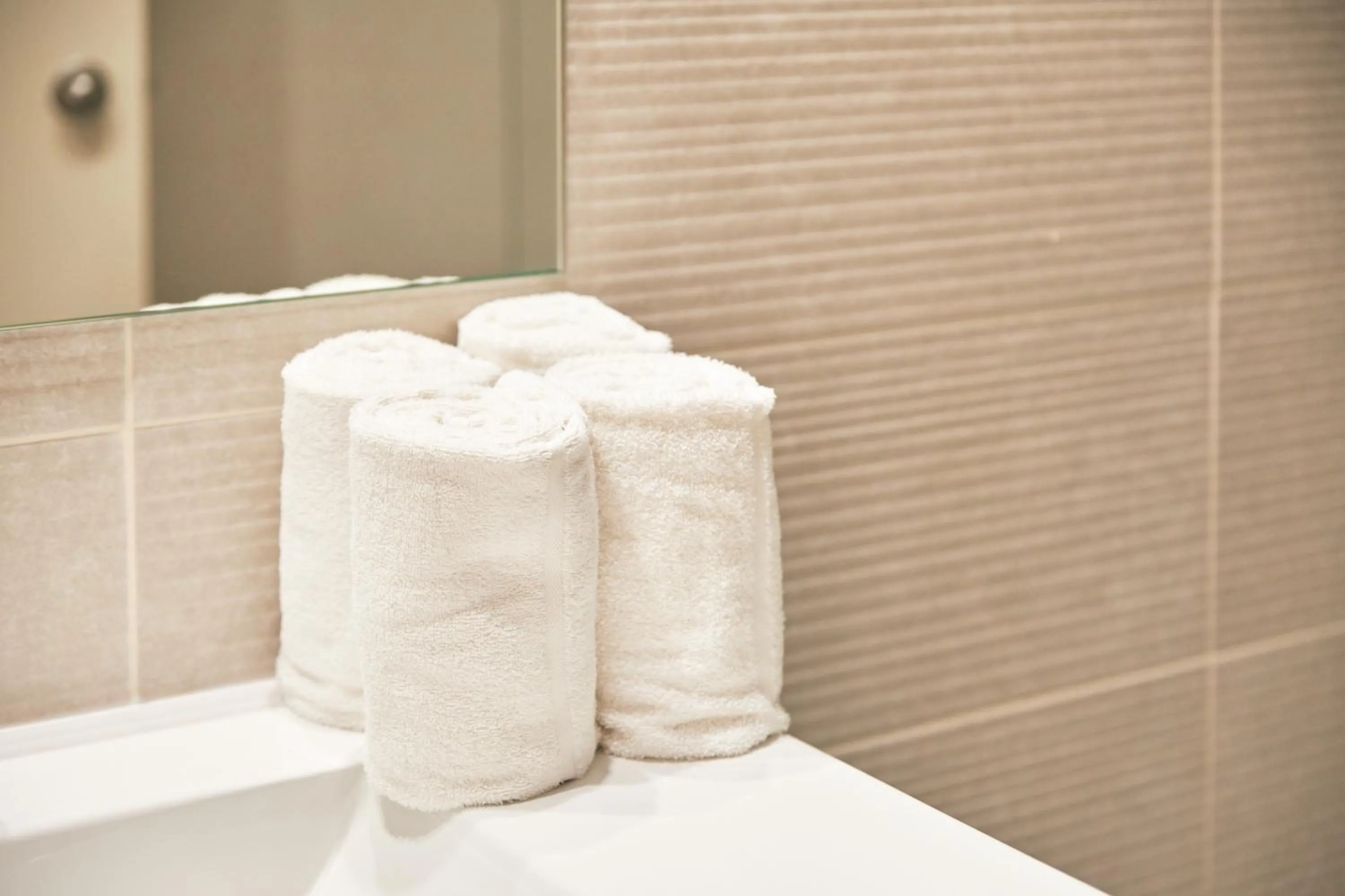 Bathroom in Hotel Miami Calella - El de siempre, como nunca