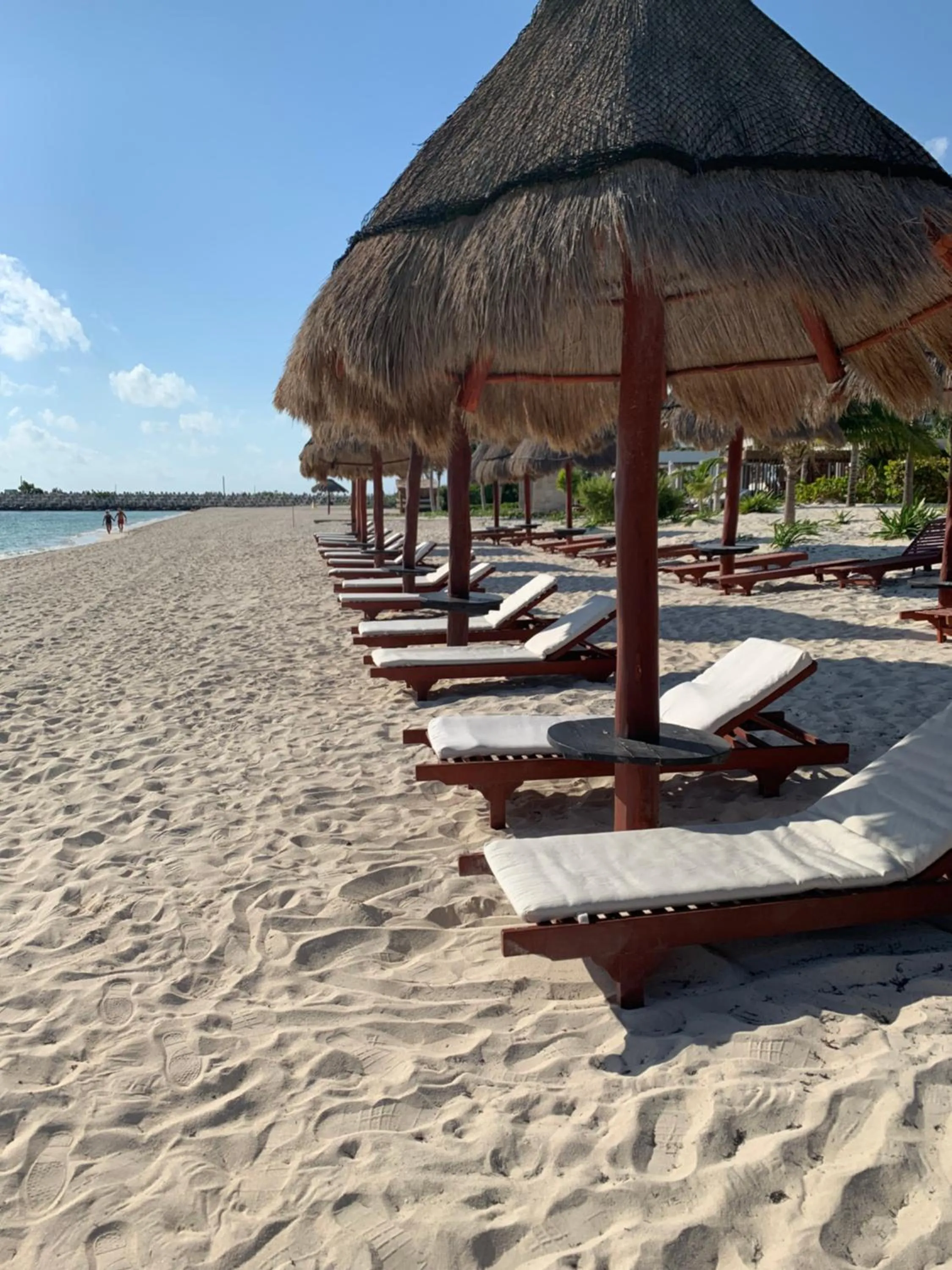 Beach in La Amada condo with Marina View