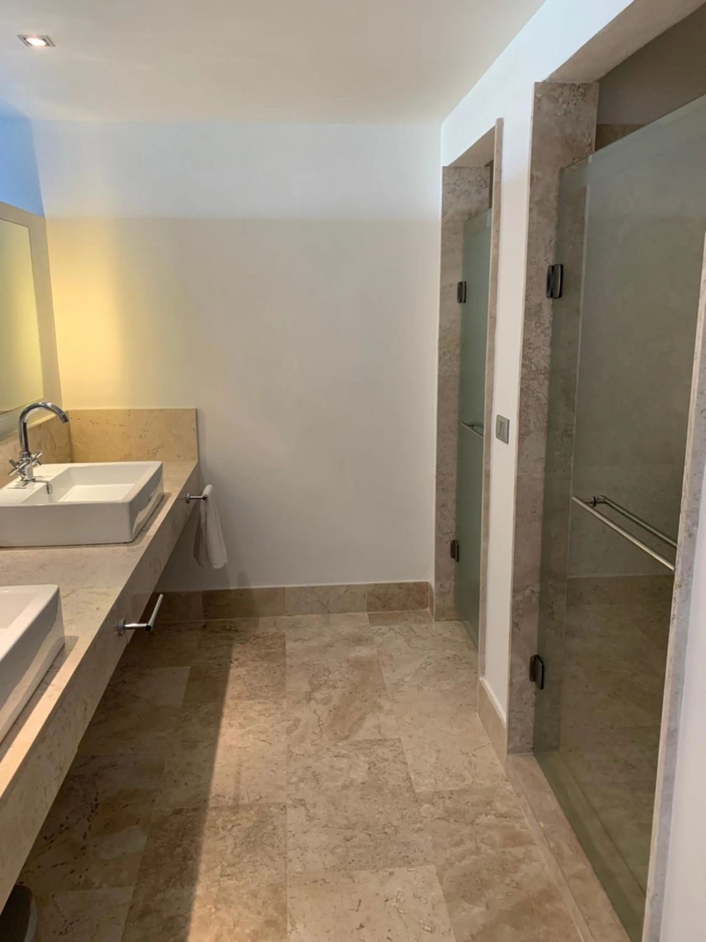 Bathroom in La Amada condo with Marina View