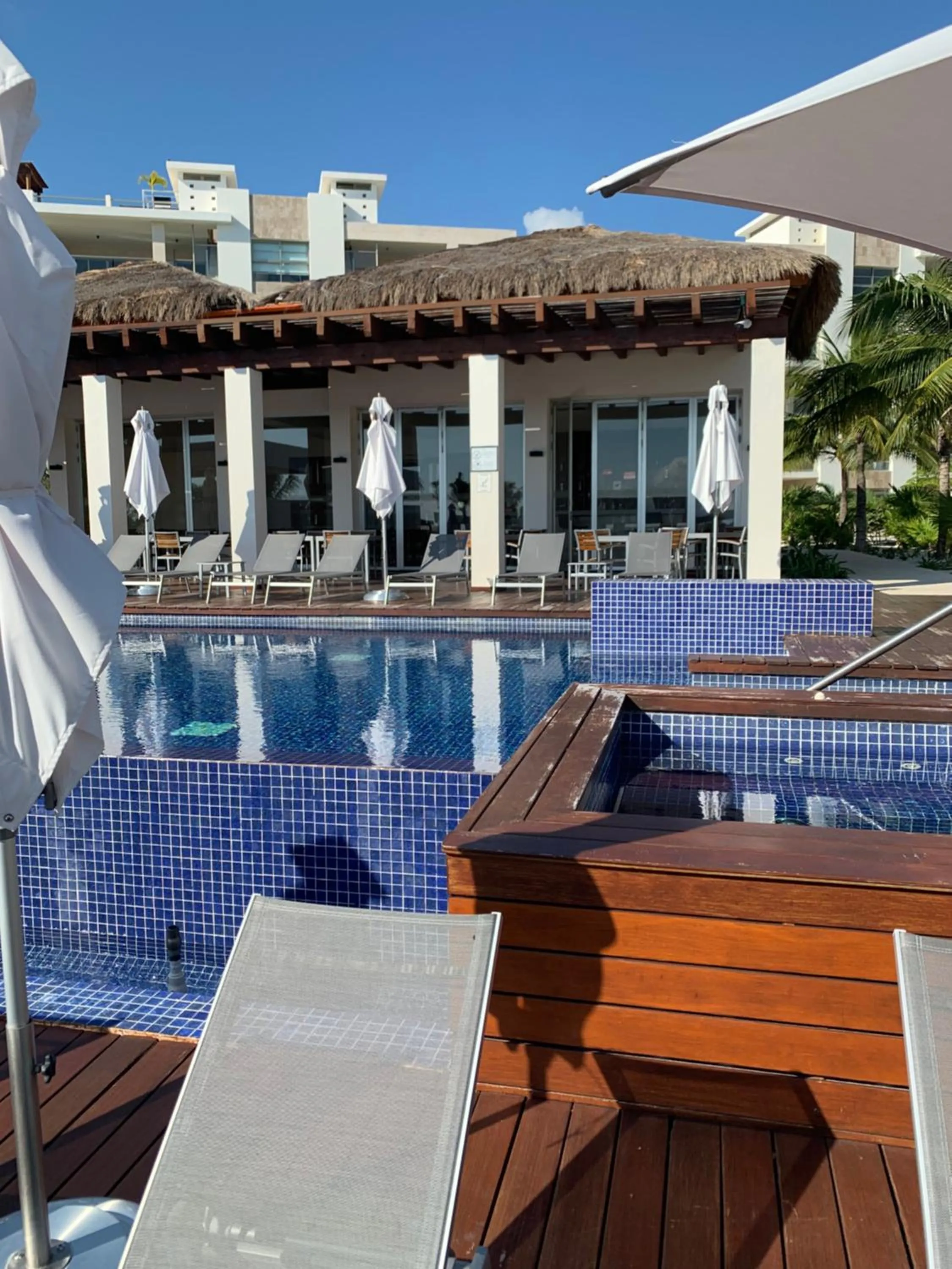 Food in La Amada condo with Marina View