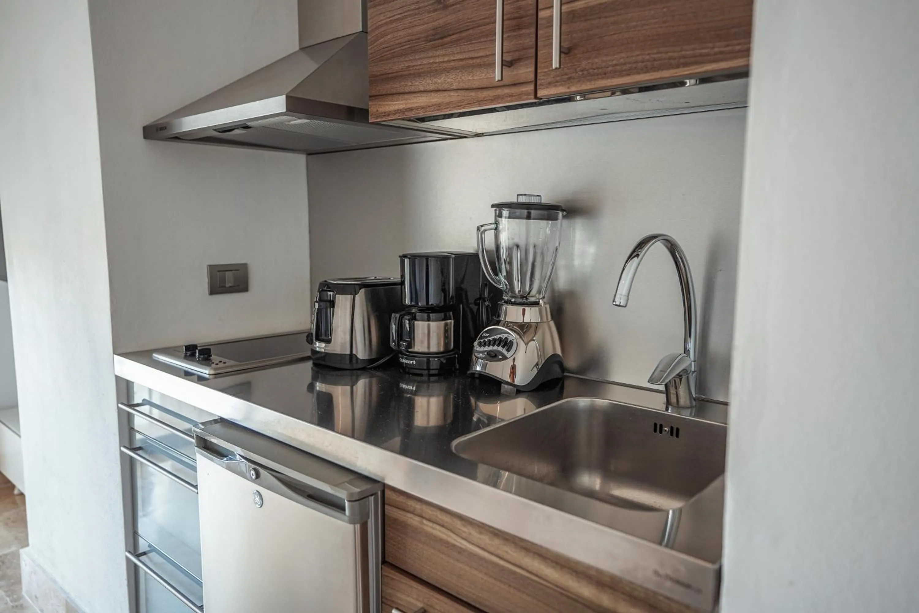 Kitchen or kitchenette in La Amada condo with Marina View