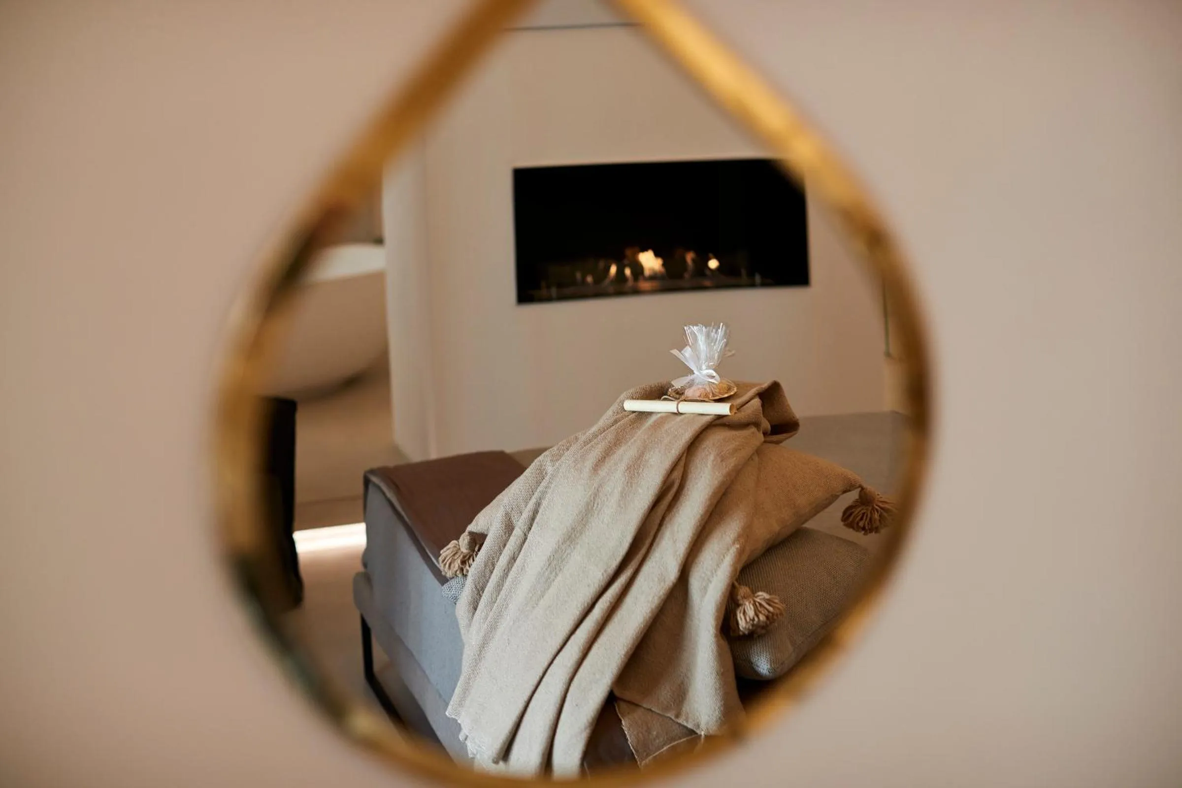 Bed in Musae Relais & SPA