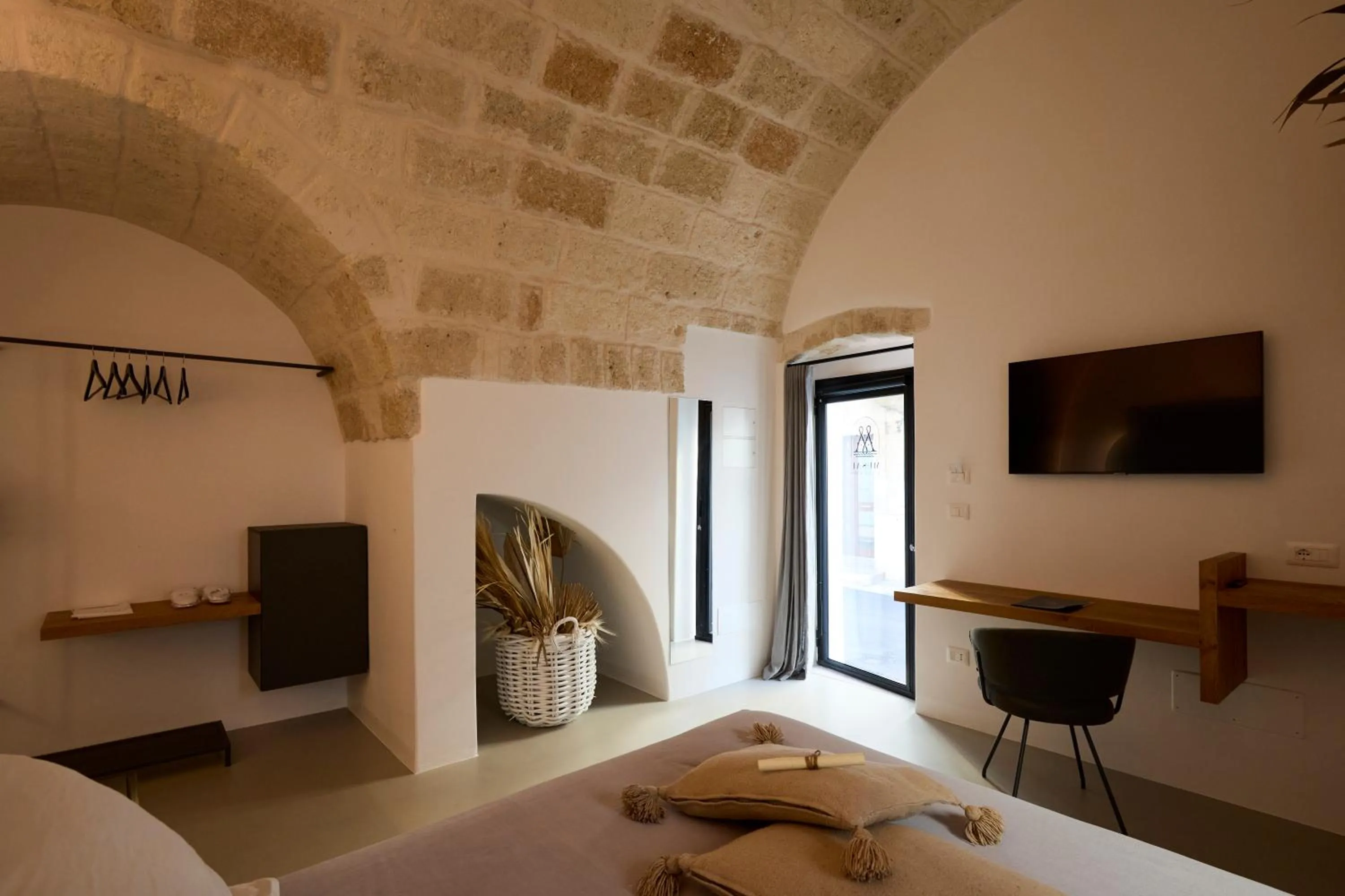 Bed in Musae Relais & SPA