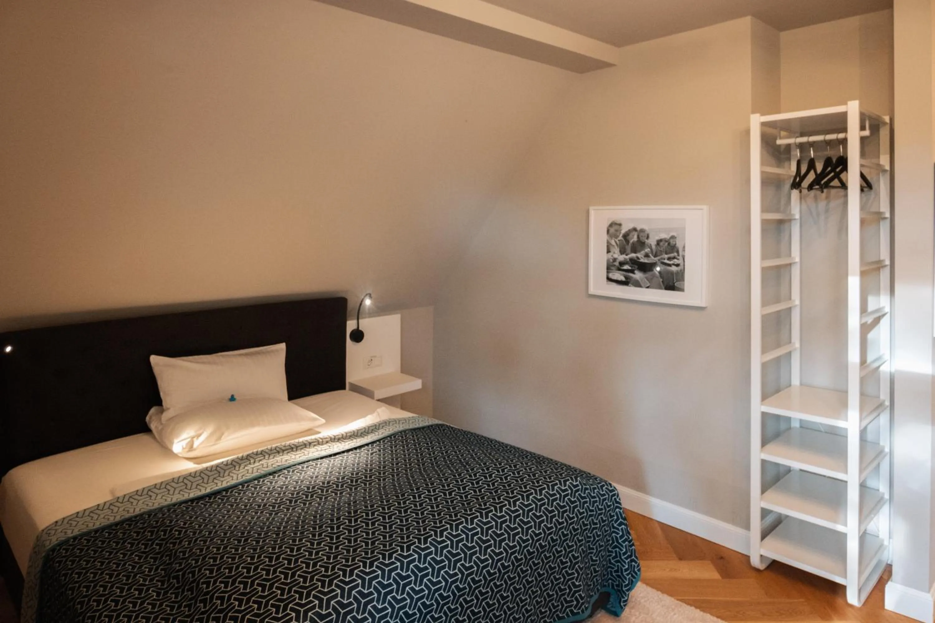 Bed in Villa Glanzstoff