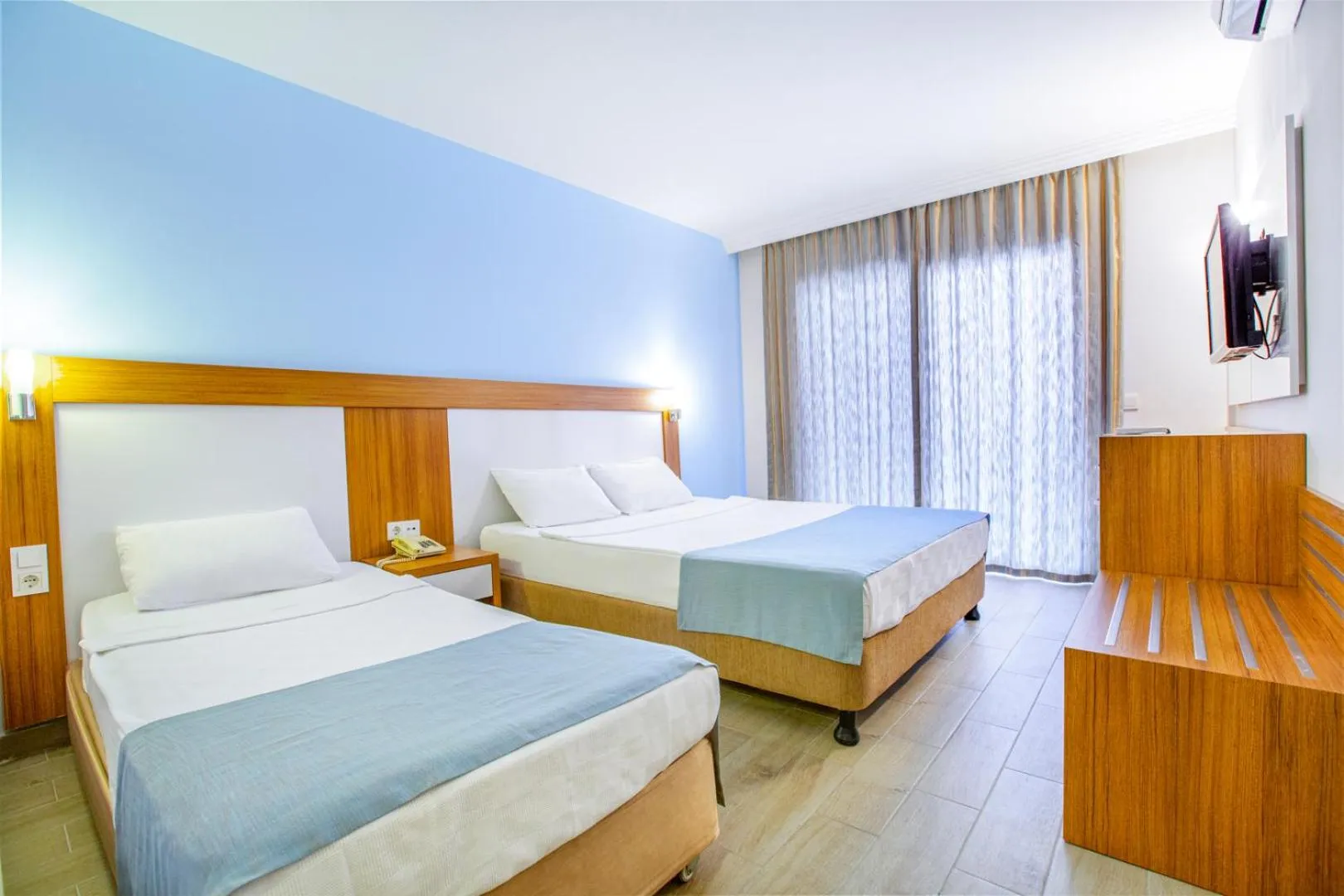 Bed in Numa Konaktepe Hotel - All Inclusive