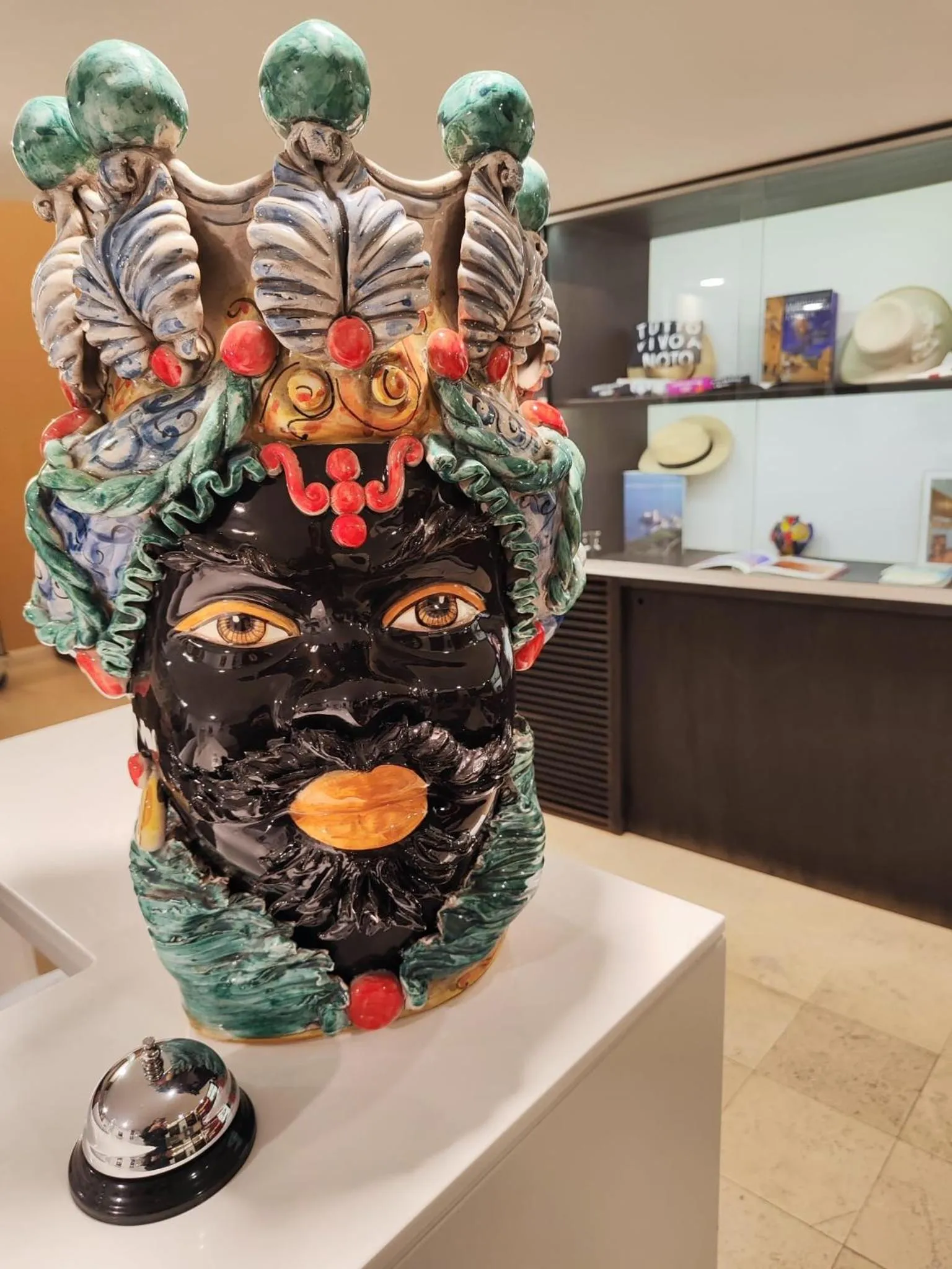 Lobby or reception in Hotel Porta Reale