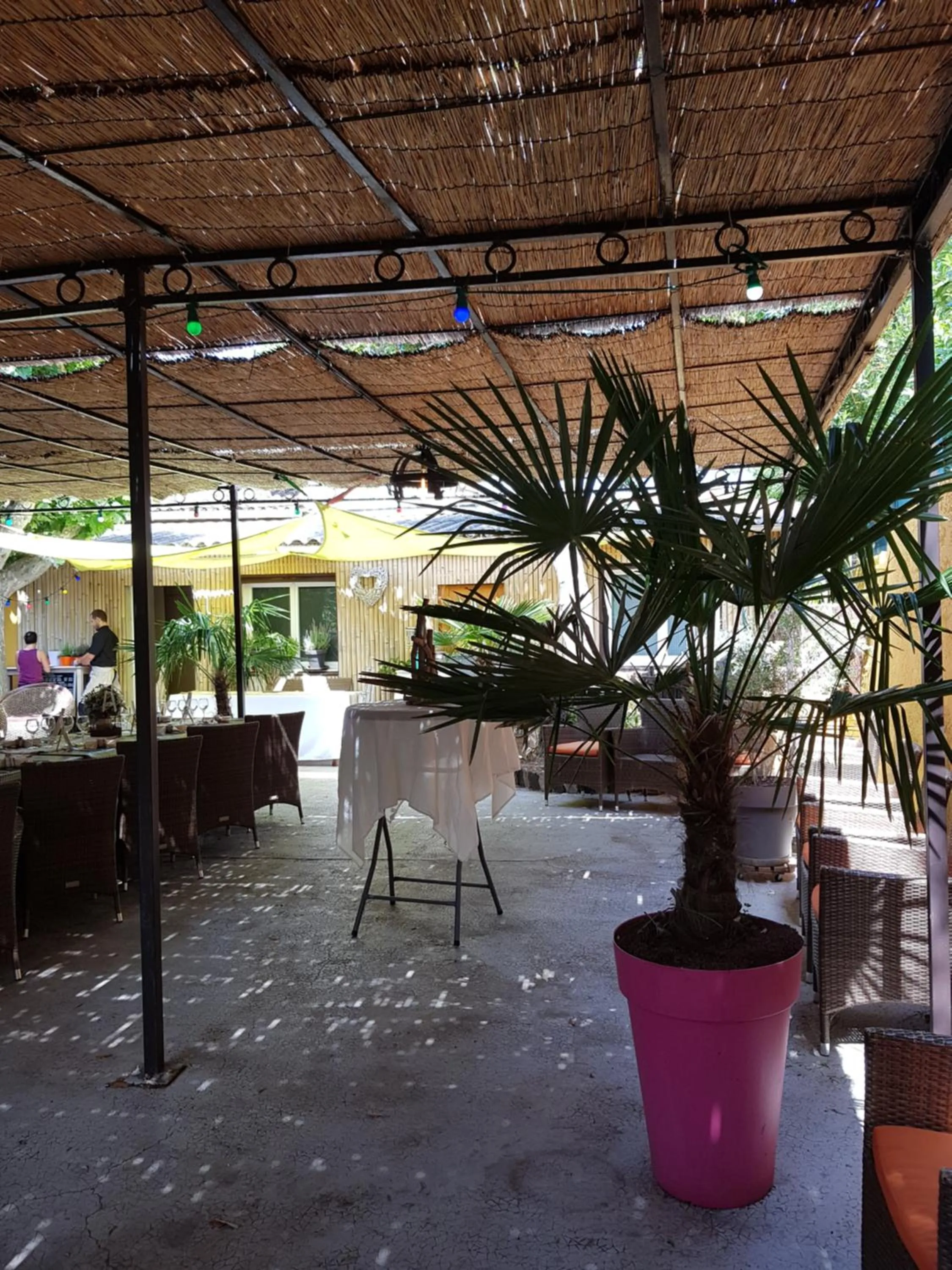 Patio in Auberge Sainte Marguerite