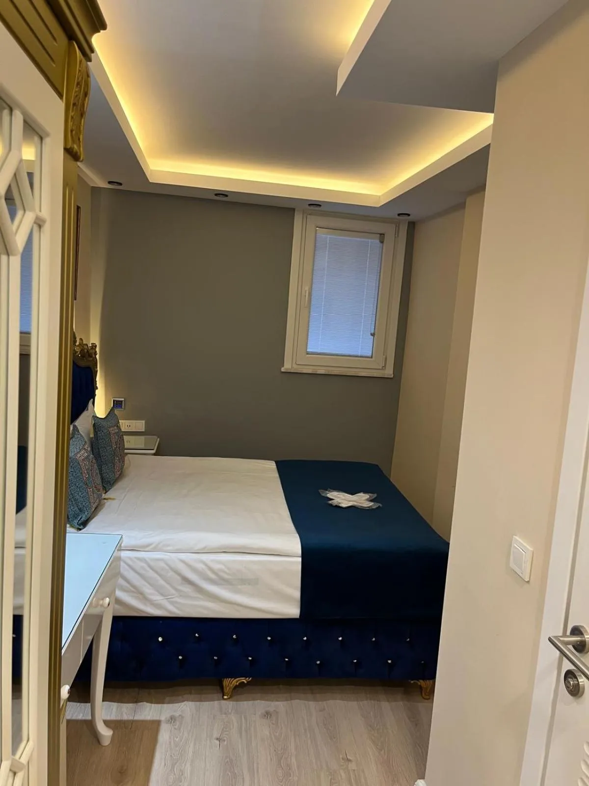 Bed in Hotel Barbarosa