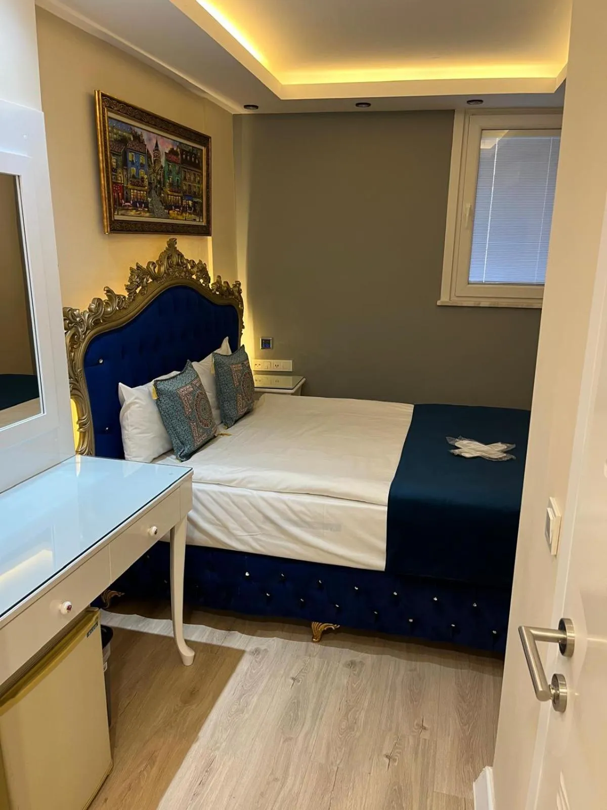 Bed in Hotel Barbarosa