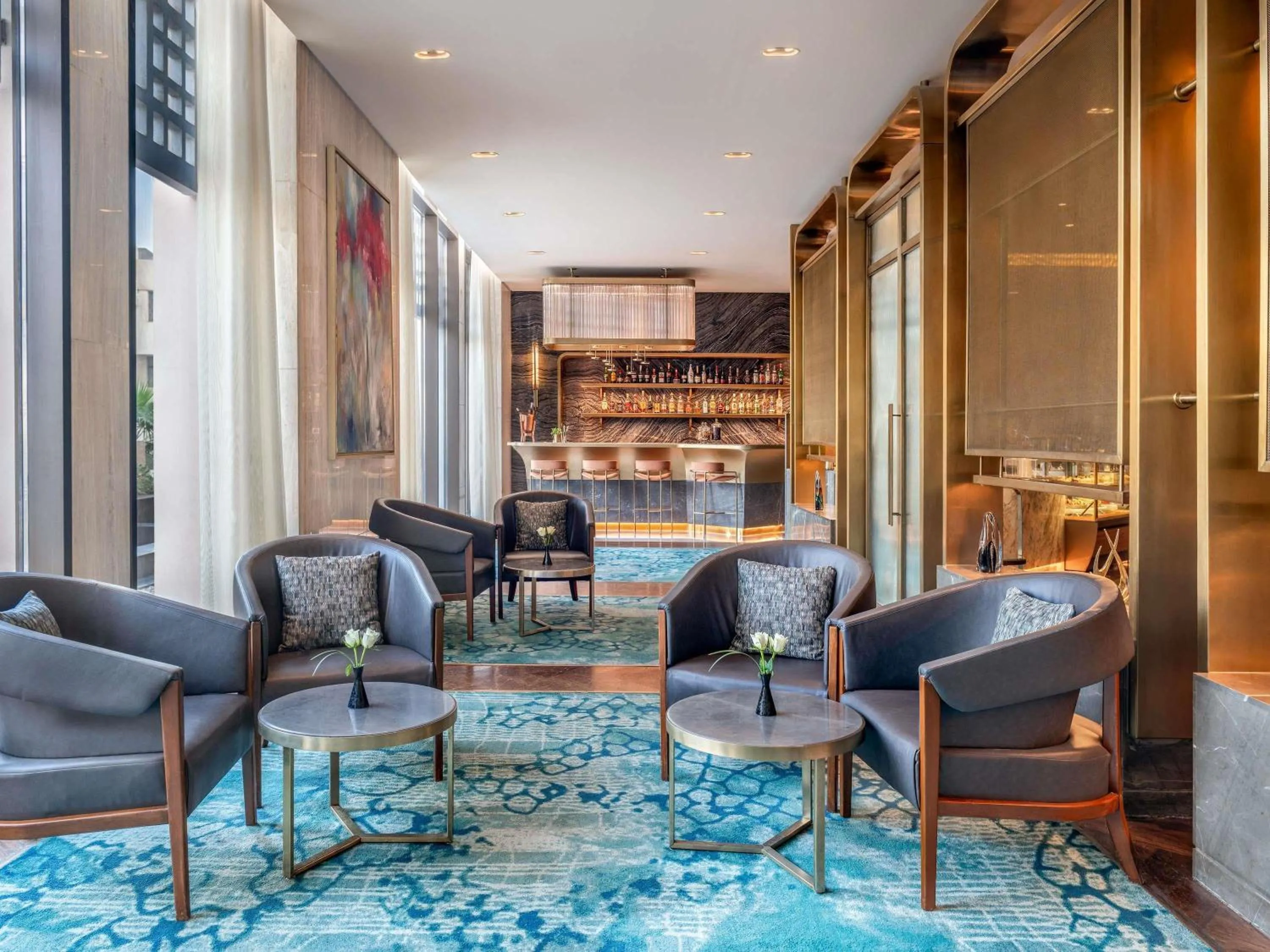 Lounge or bar in Sofitel Cairo Downtown Nile