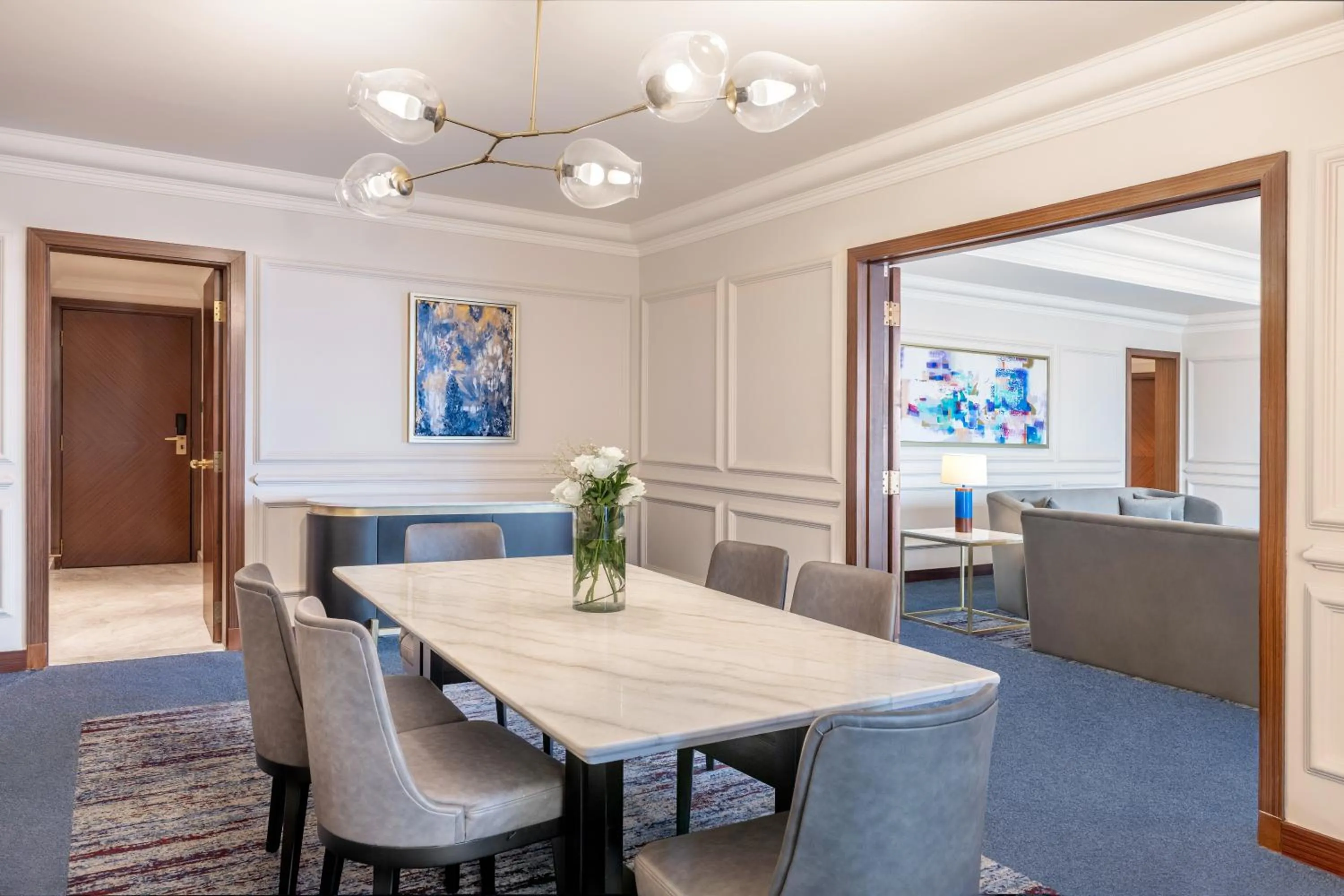 Dining area in Conrad Cairo Hotel & Casino