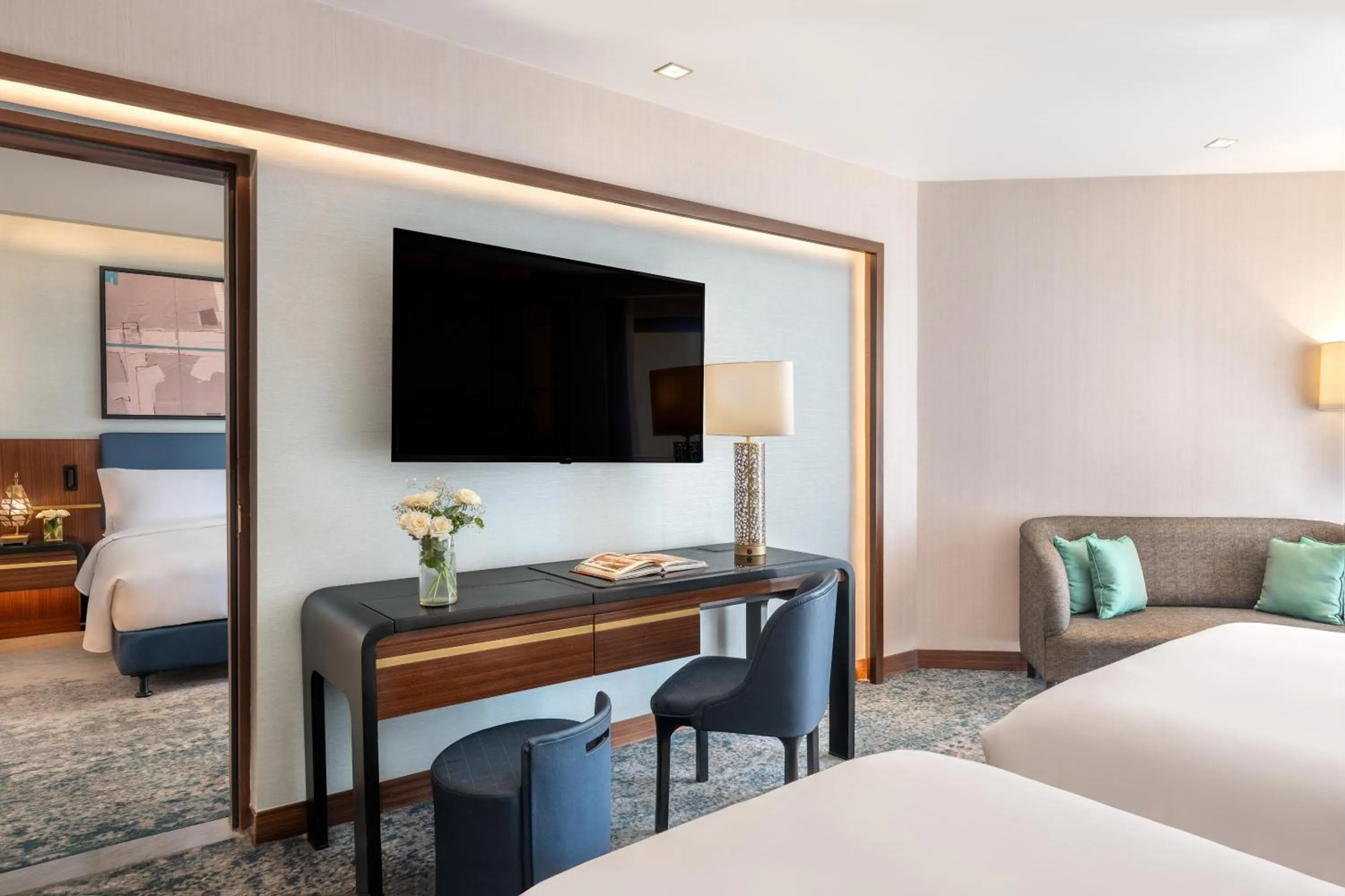 Photo of the whole room, Bed in Conrad Cairo Hotel & Casino