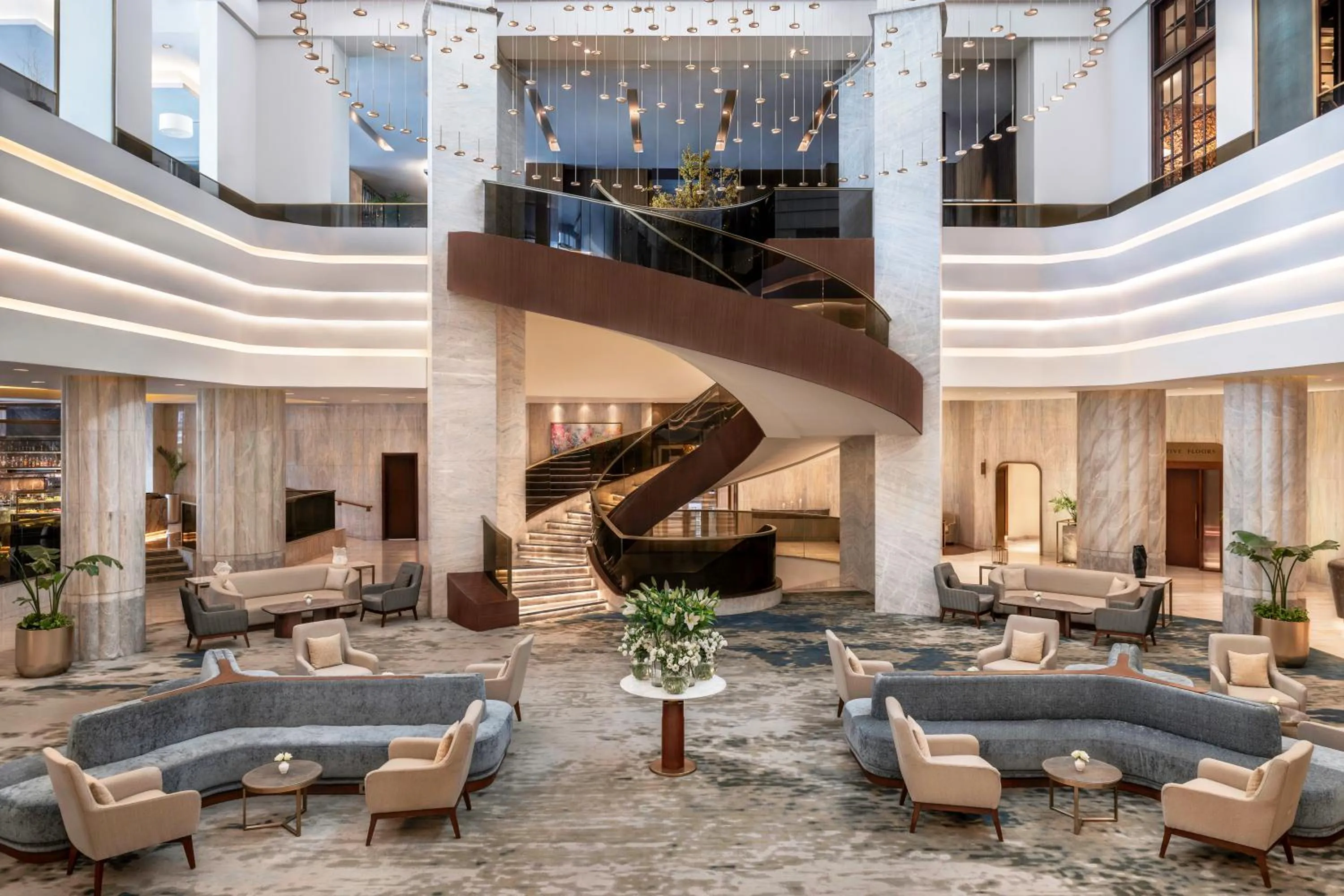 Lobby or reception in Conrad Cairo Hotel & Casino