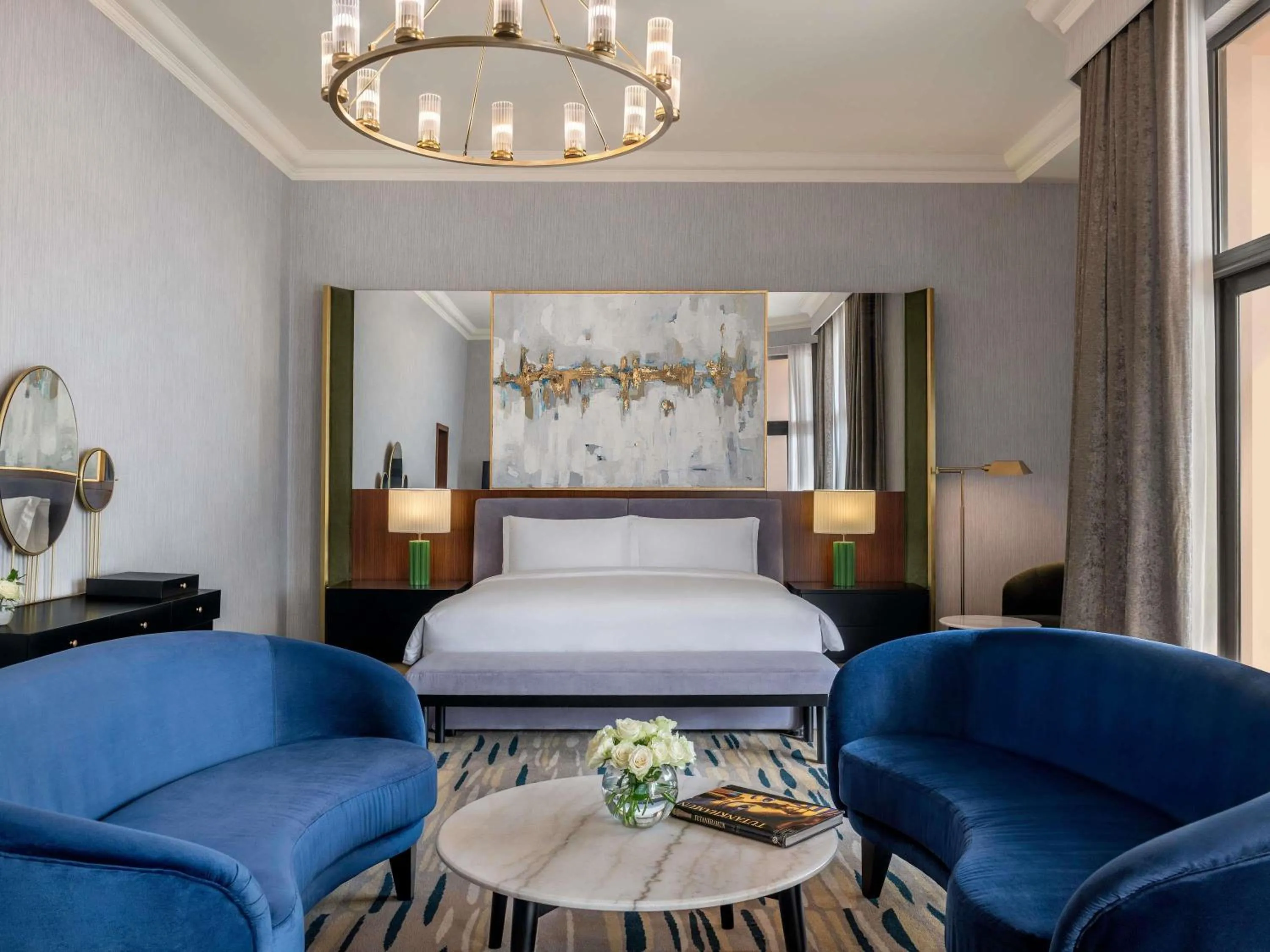 Bedroom, Bed in Sofitel Cairo Downtown Nile