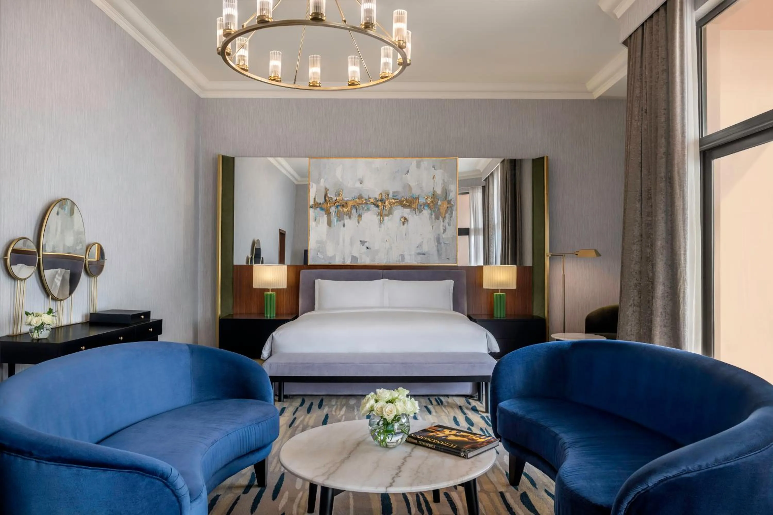 Bedroom, Bed in Conrad Cairo Hotel & Casino