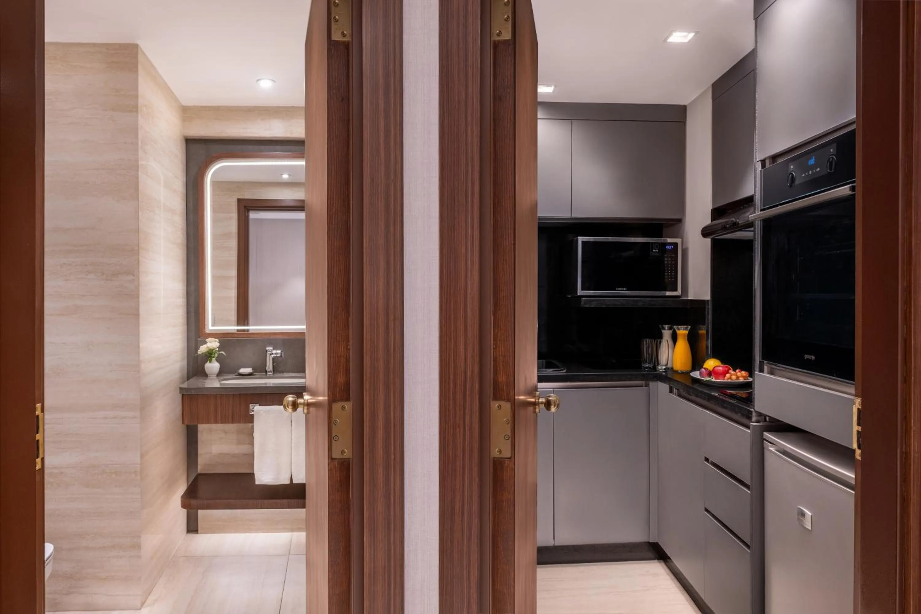 Kitchen or kitchenette in Conrad Cairo Hotel & Casino