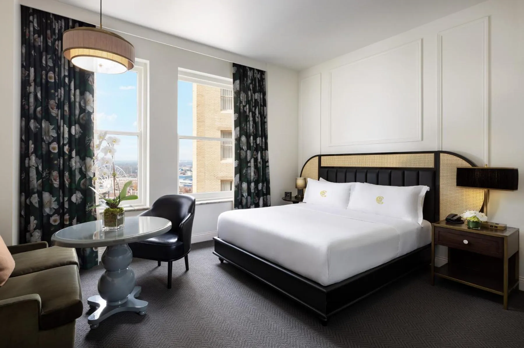 Bed in The Candler Hotel Atlanta, Curio Collection by Hilton