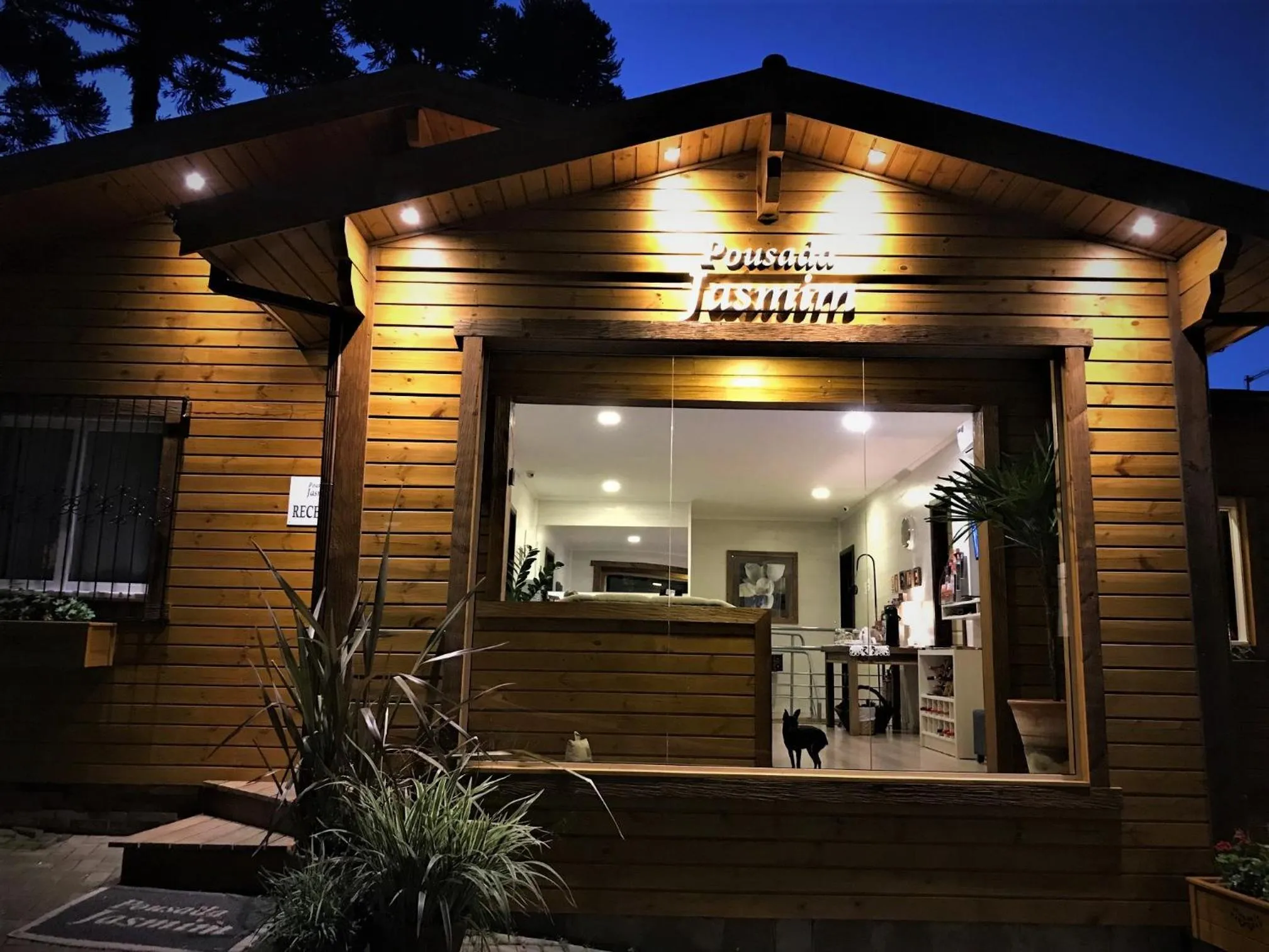 Facade/entrance in Pousada Jasmim