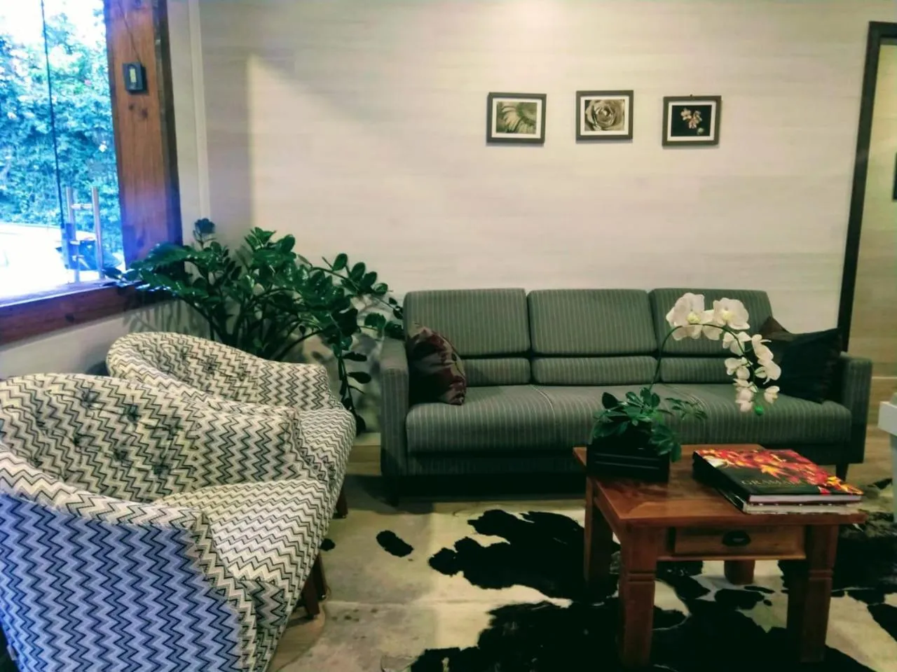 Lobby or reception in Pousada Jasmim