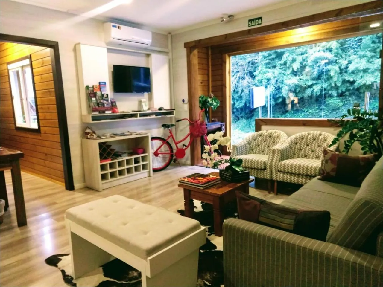 Living room in Pousada Jasmim