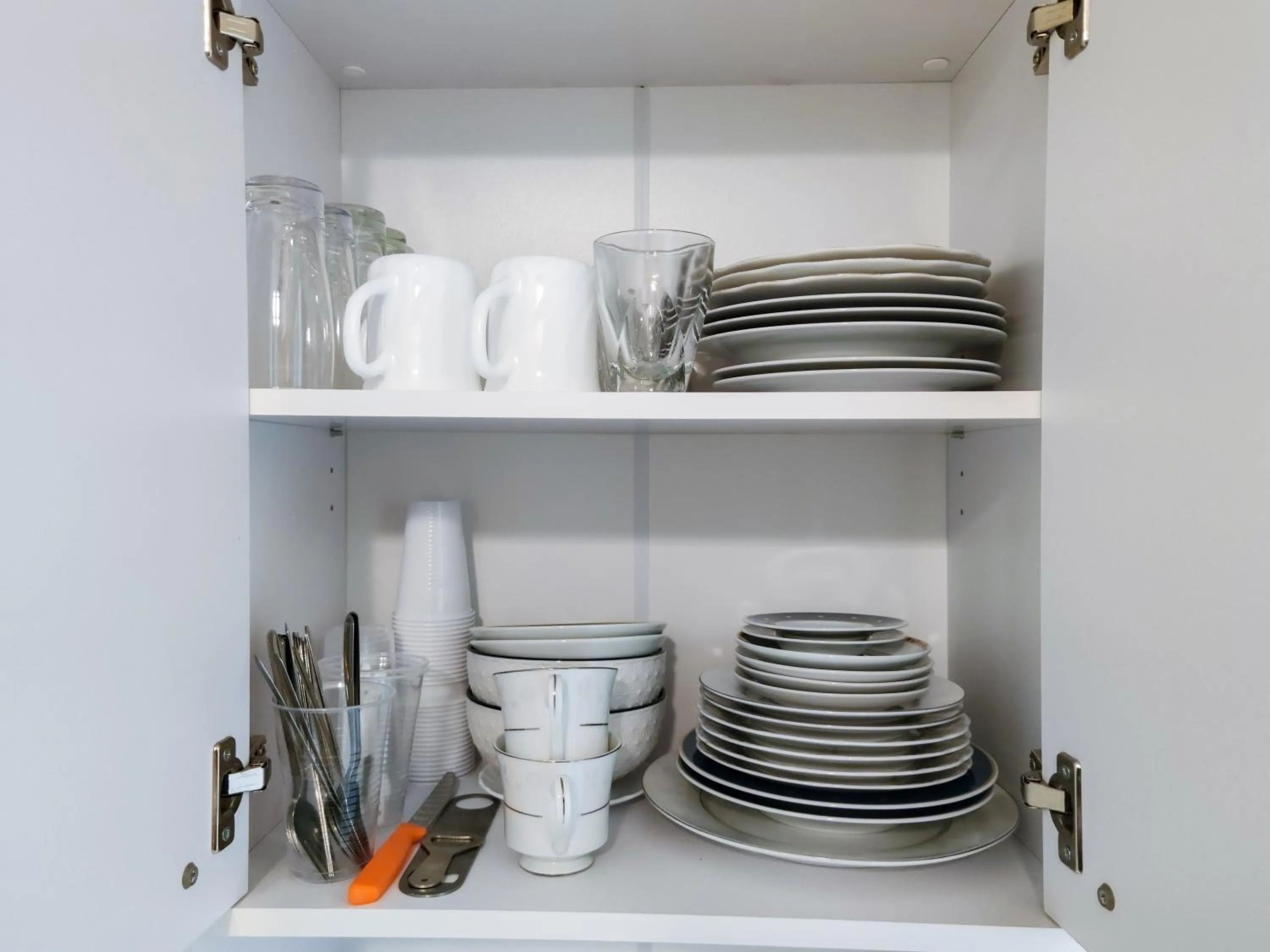 Kitchen or kitchenette in Hotel Kaiser