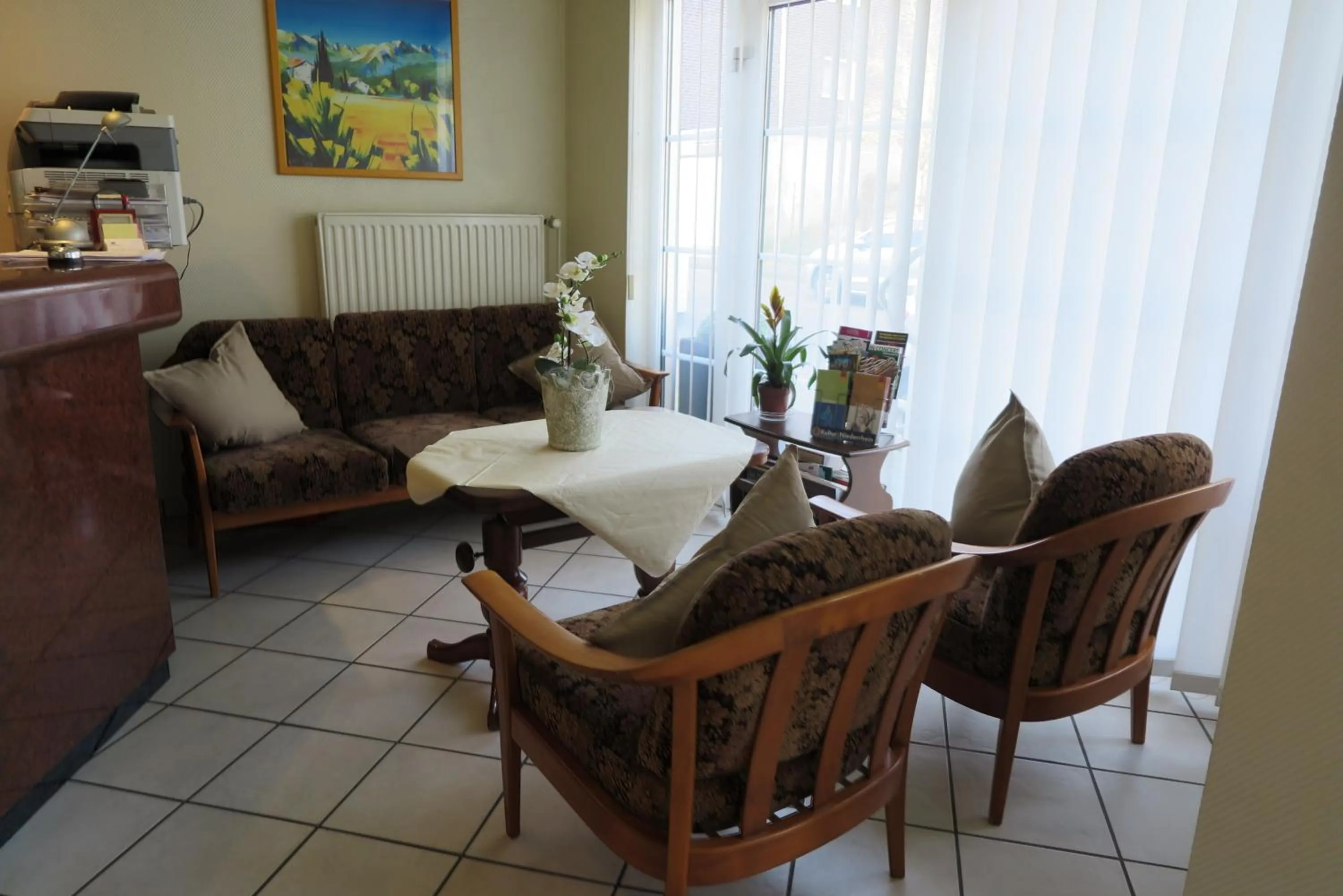 Lobby or reception in Hotel Kaiser