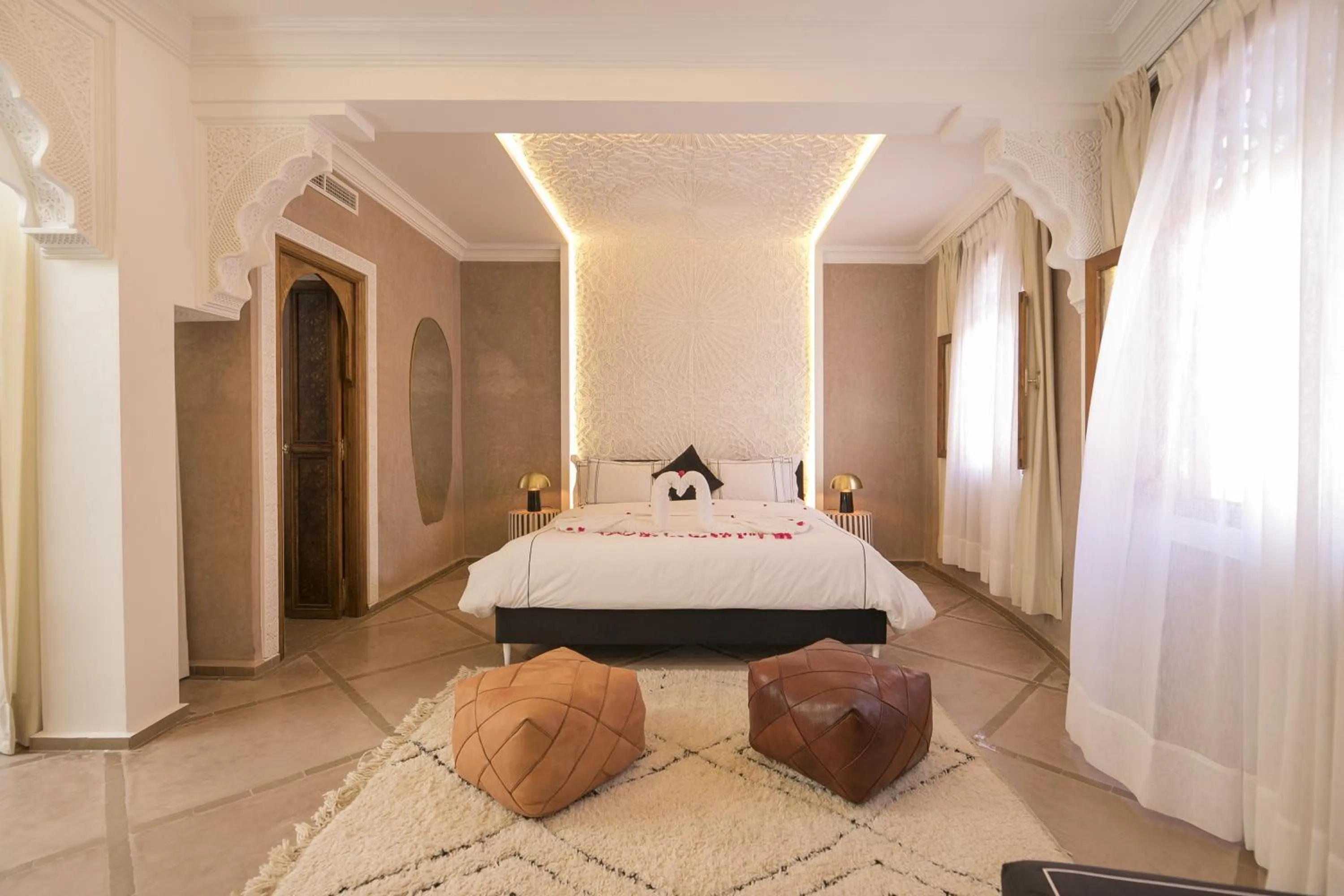 Bed in Riad Chamali
