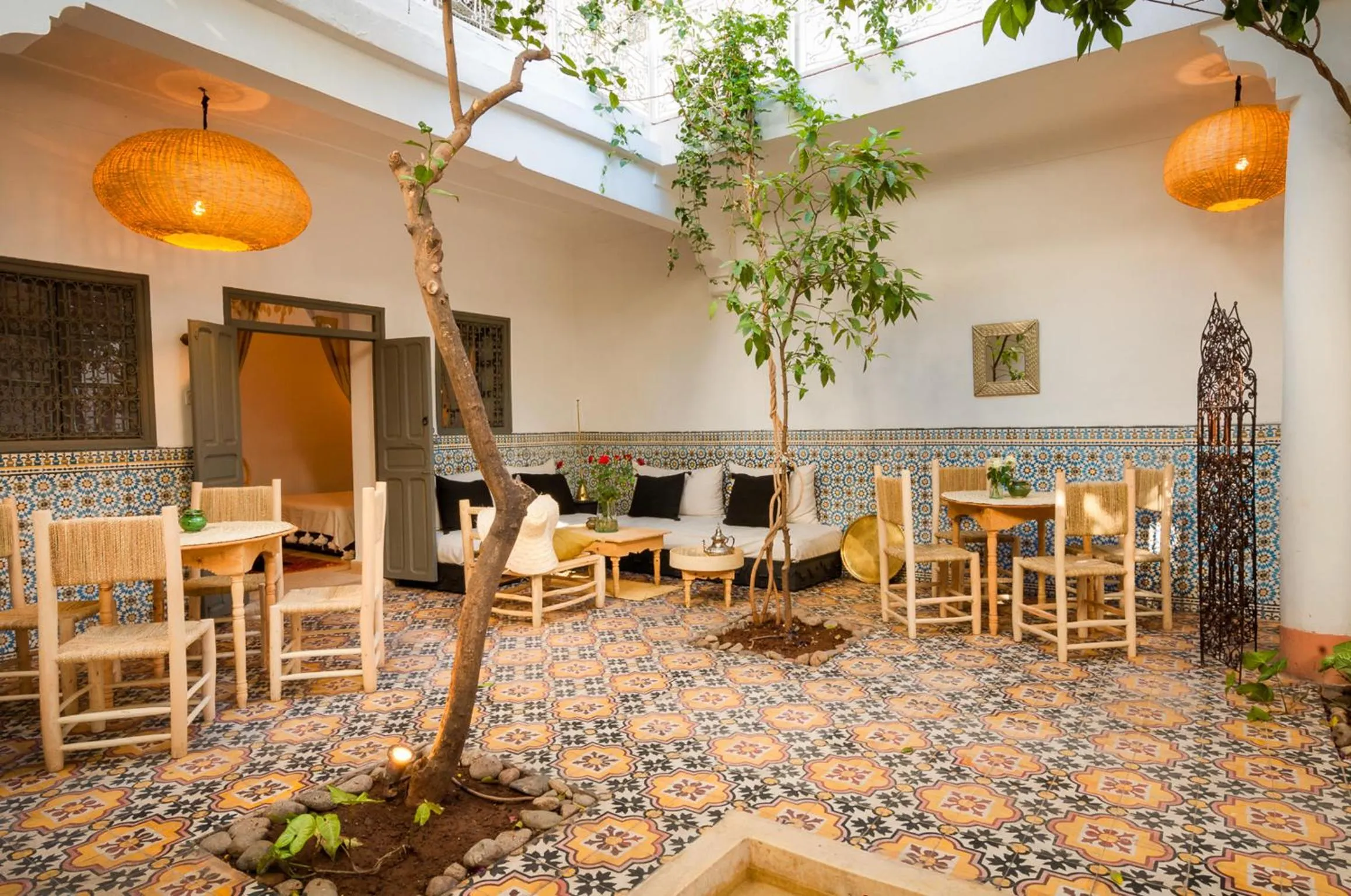 Patio in Riad Chamali