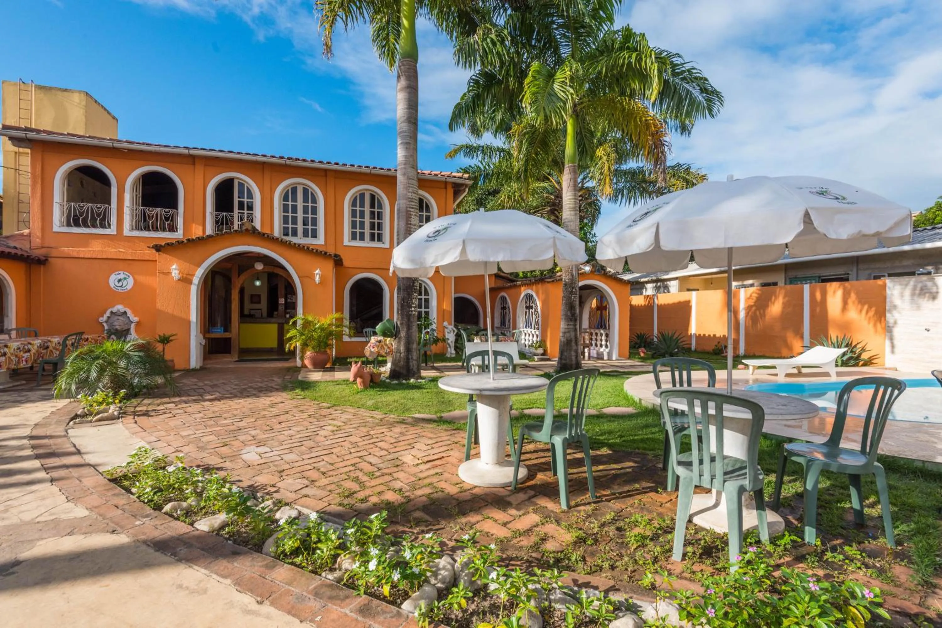 Patio in Vale Verde Praia Hotel