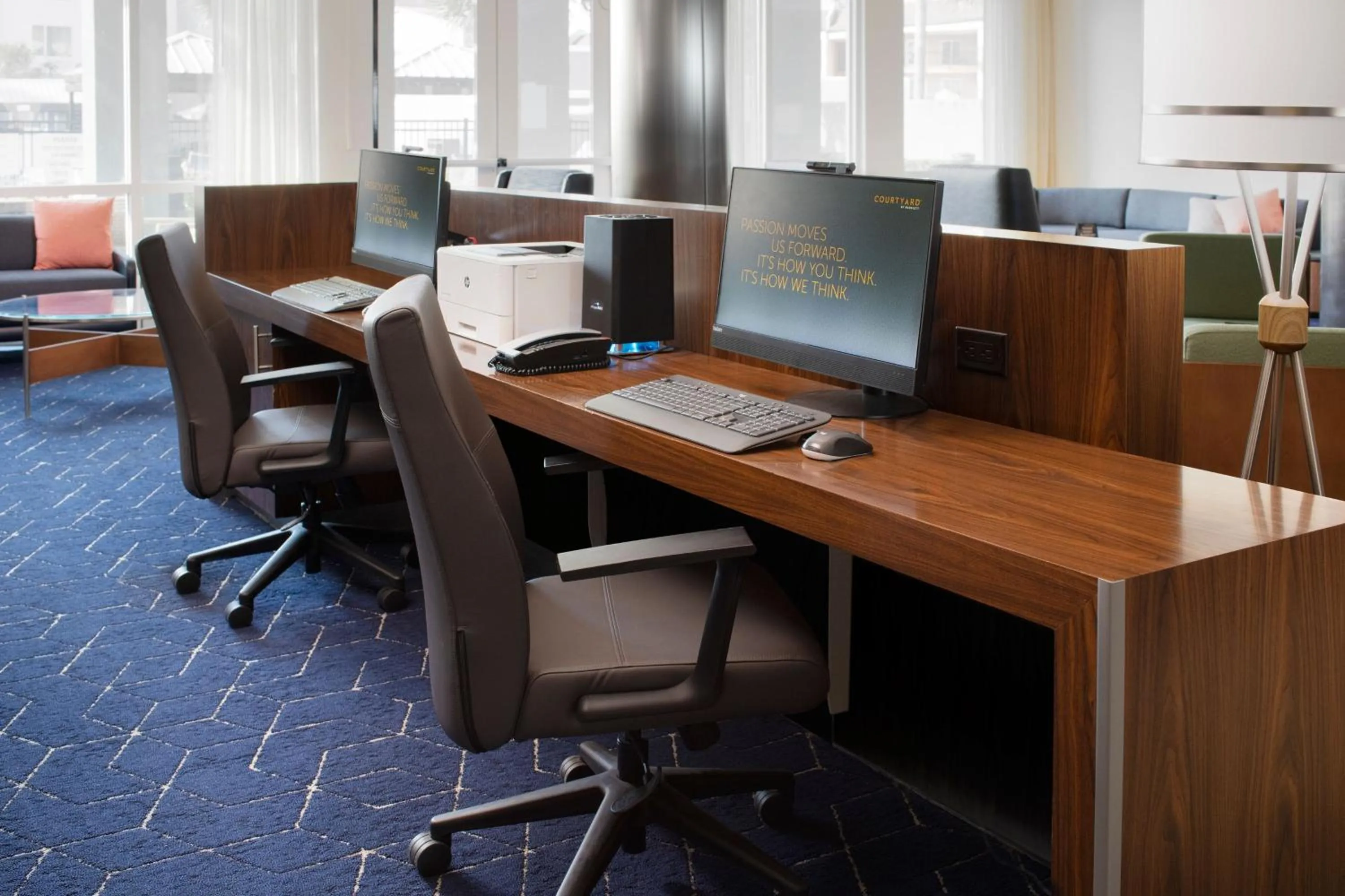 Lobby or reception in Courtyard by Marriott Galveston Island