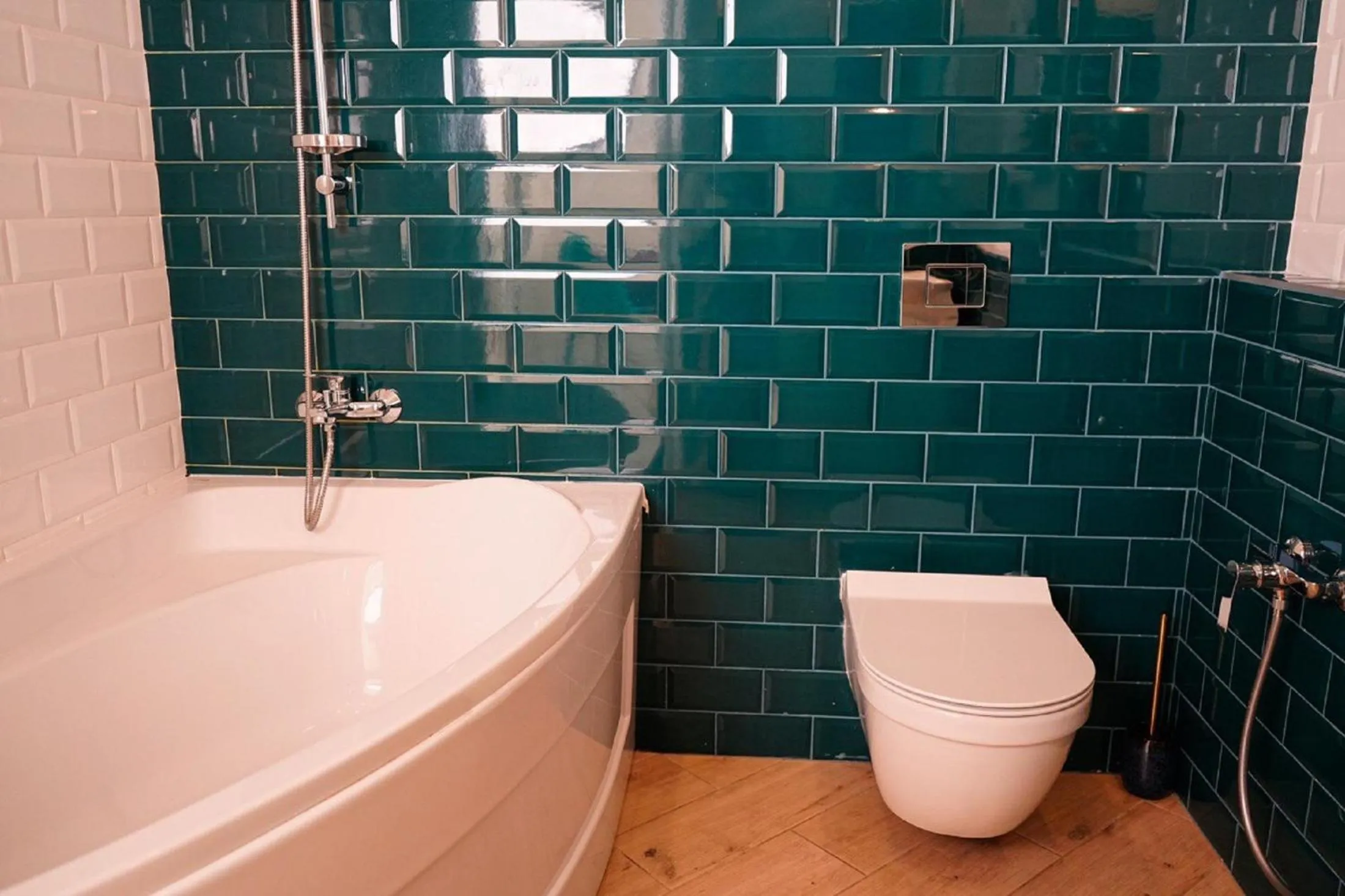 Bathroom in Apart hotel Greenwood near Sea