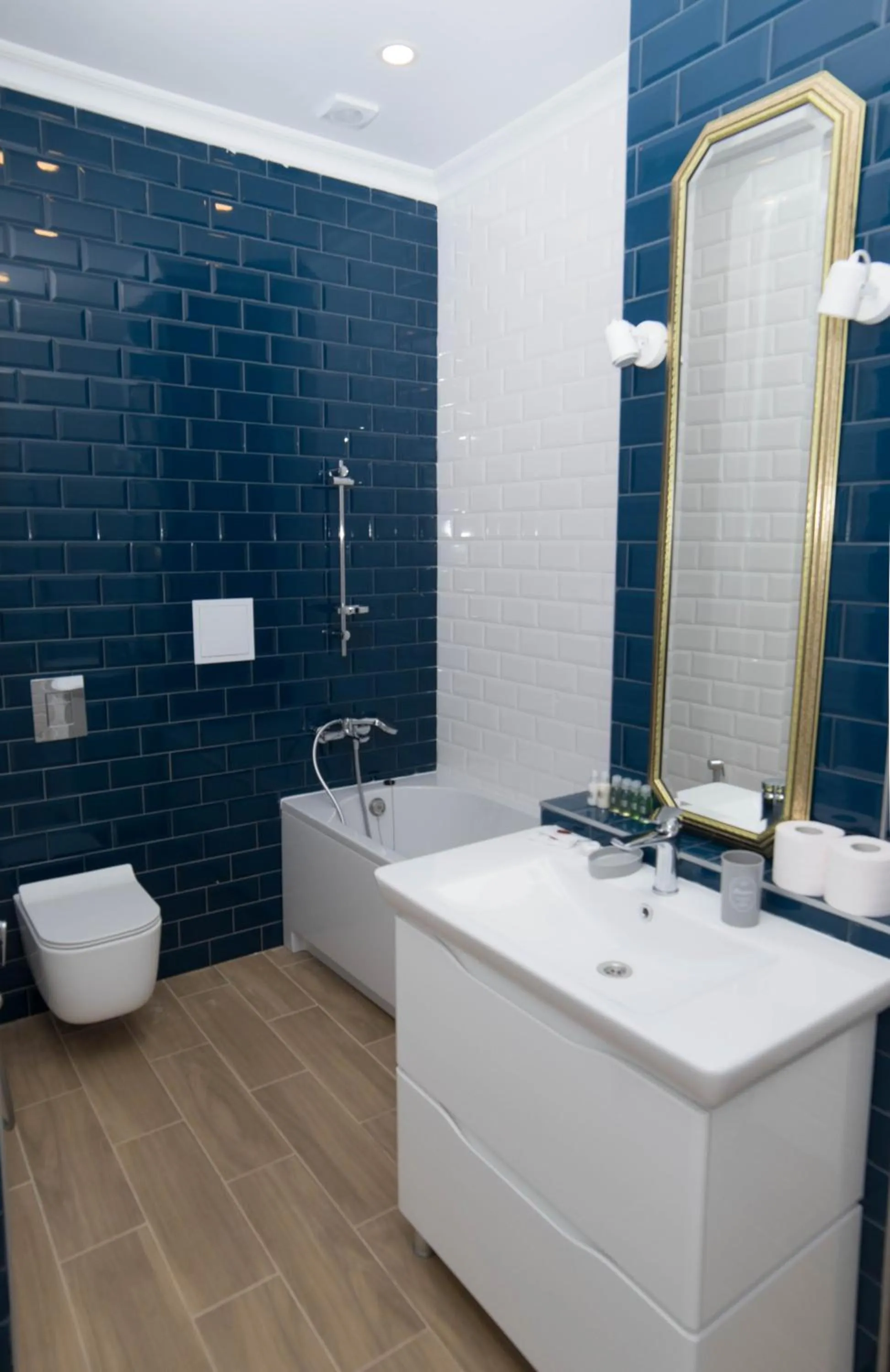 Bathroom in Apart hotel Greenwood near Sea