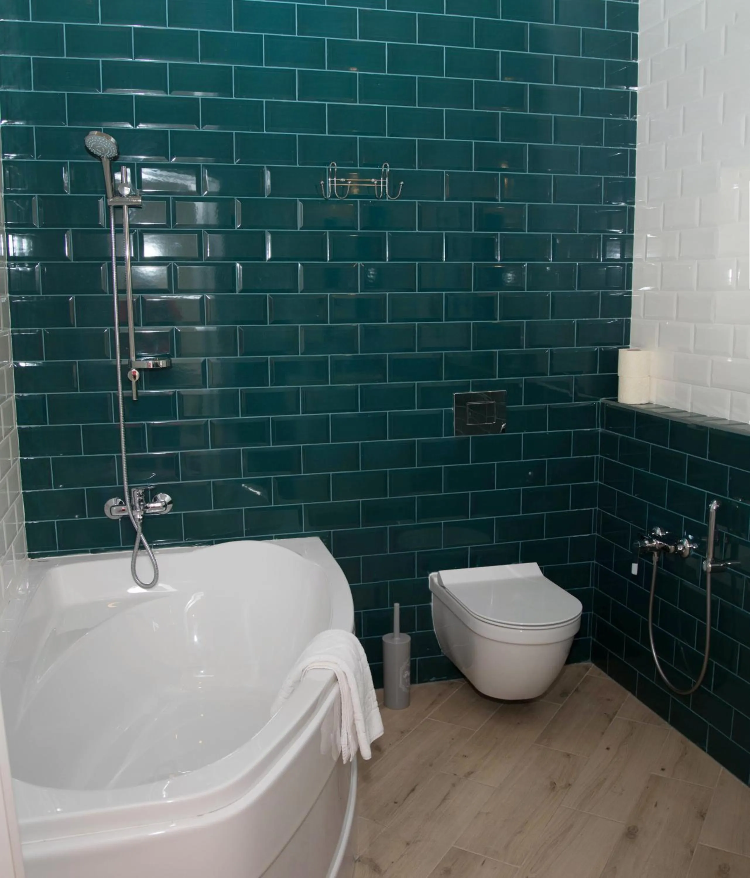 Bathroom in Apart hotel Greenwood near Sea