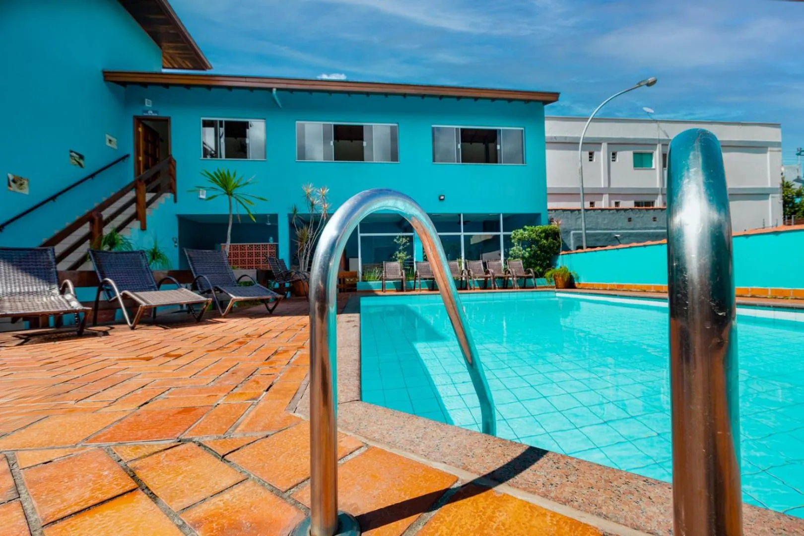 Swimming pool in Chalés Four Seasons